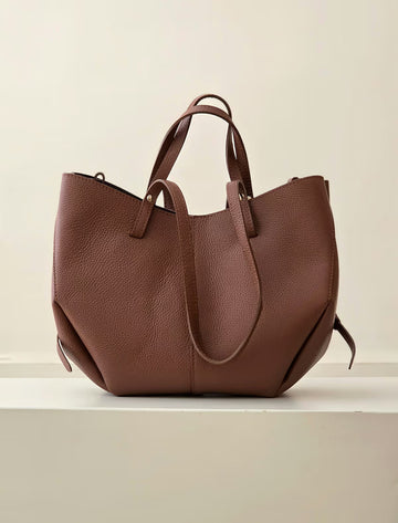 Bolso Shopper Marrón chocolate