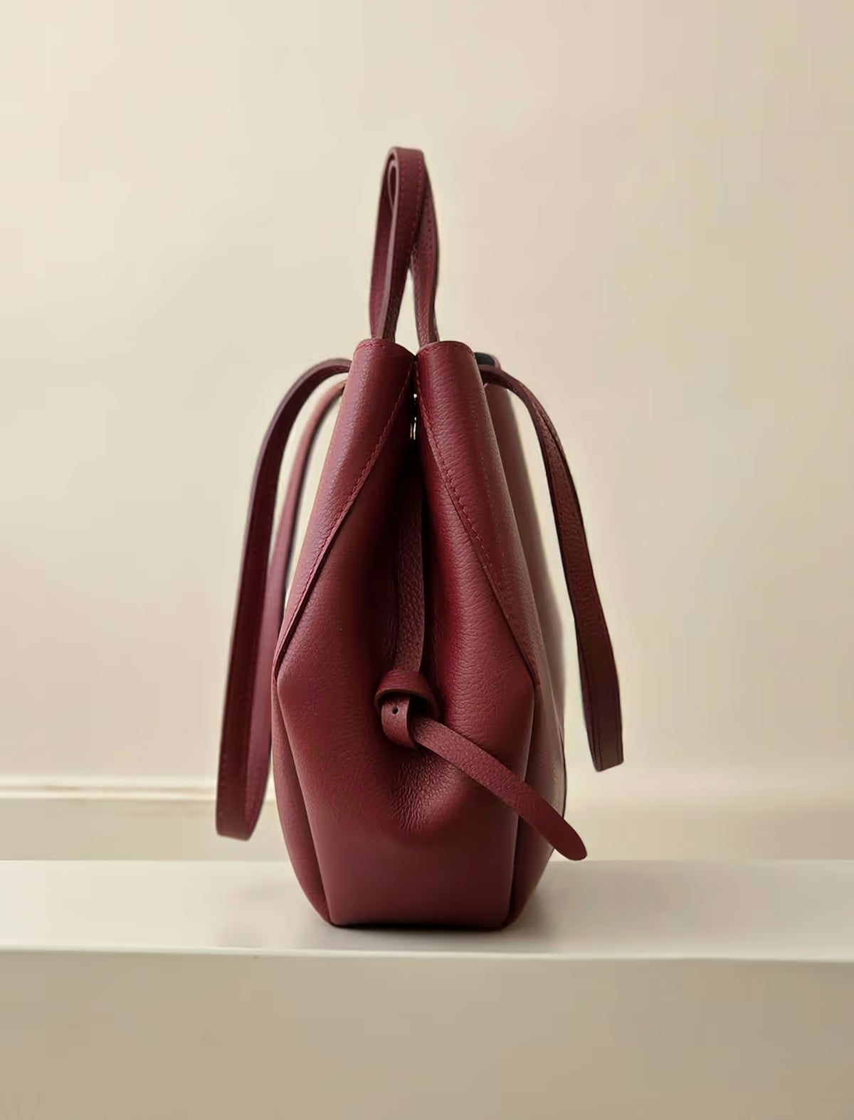 Bolso Shopper burdeos