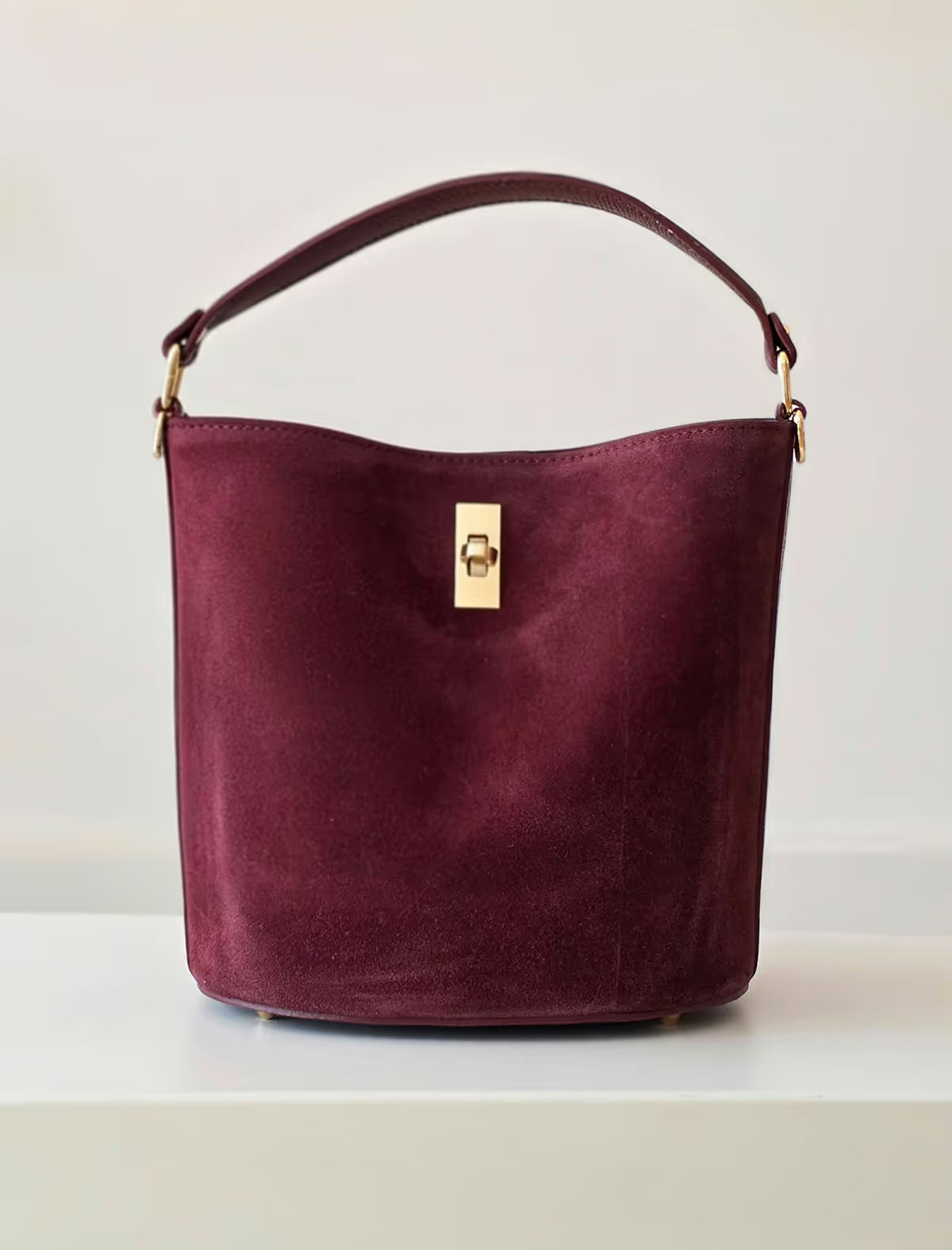 Bolso bombonera Burdeos Carlota