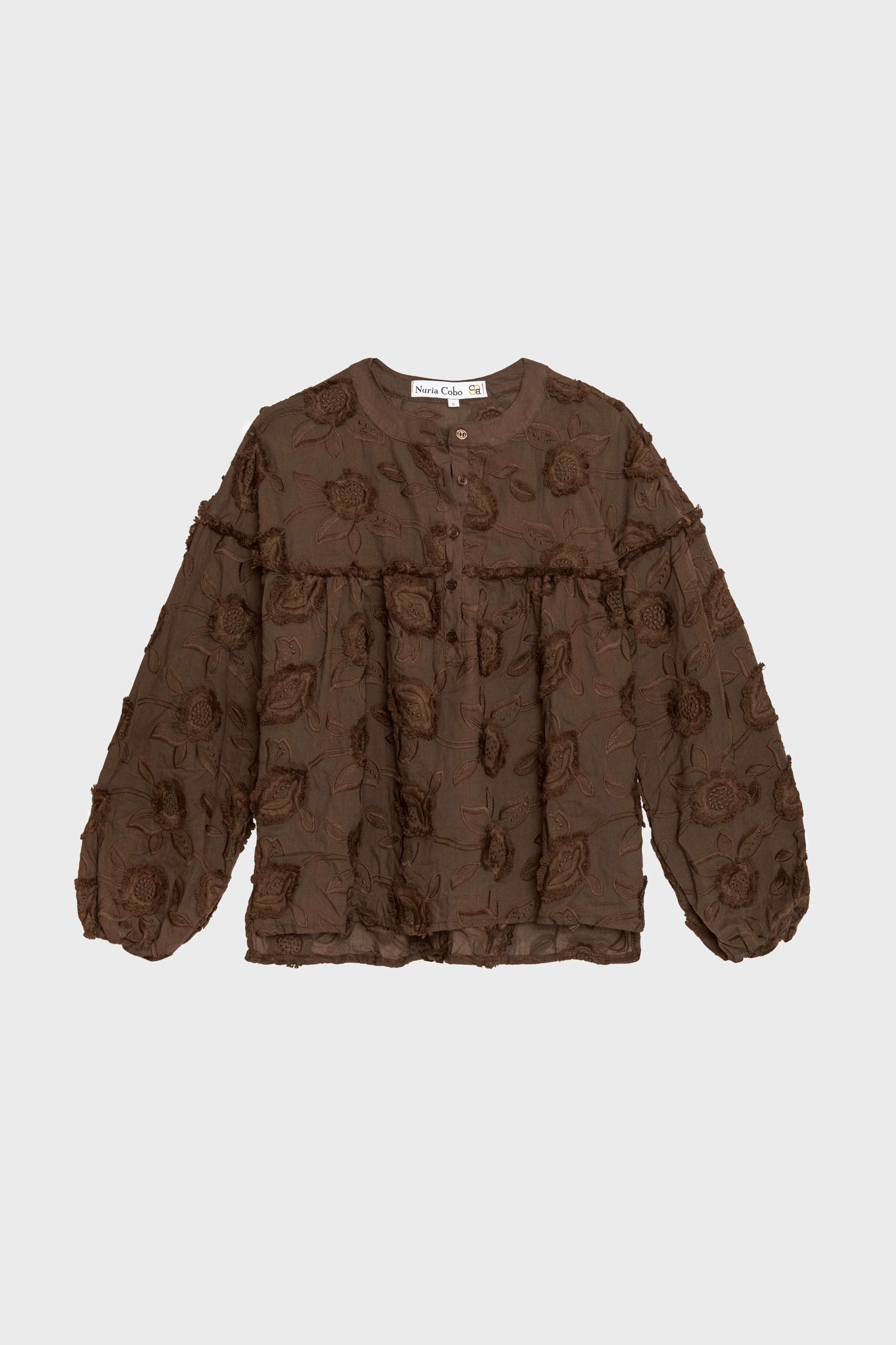 Camisa artesana increíble chocolate