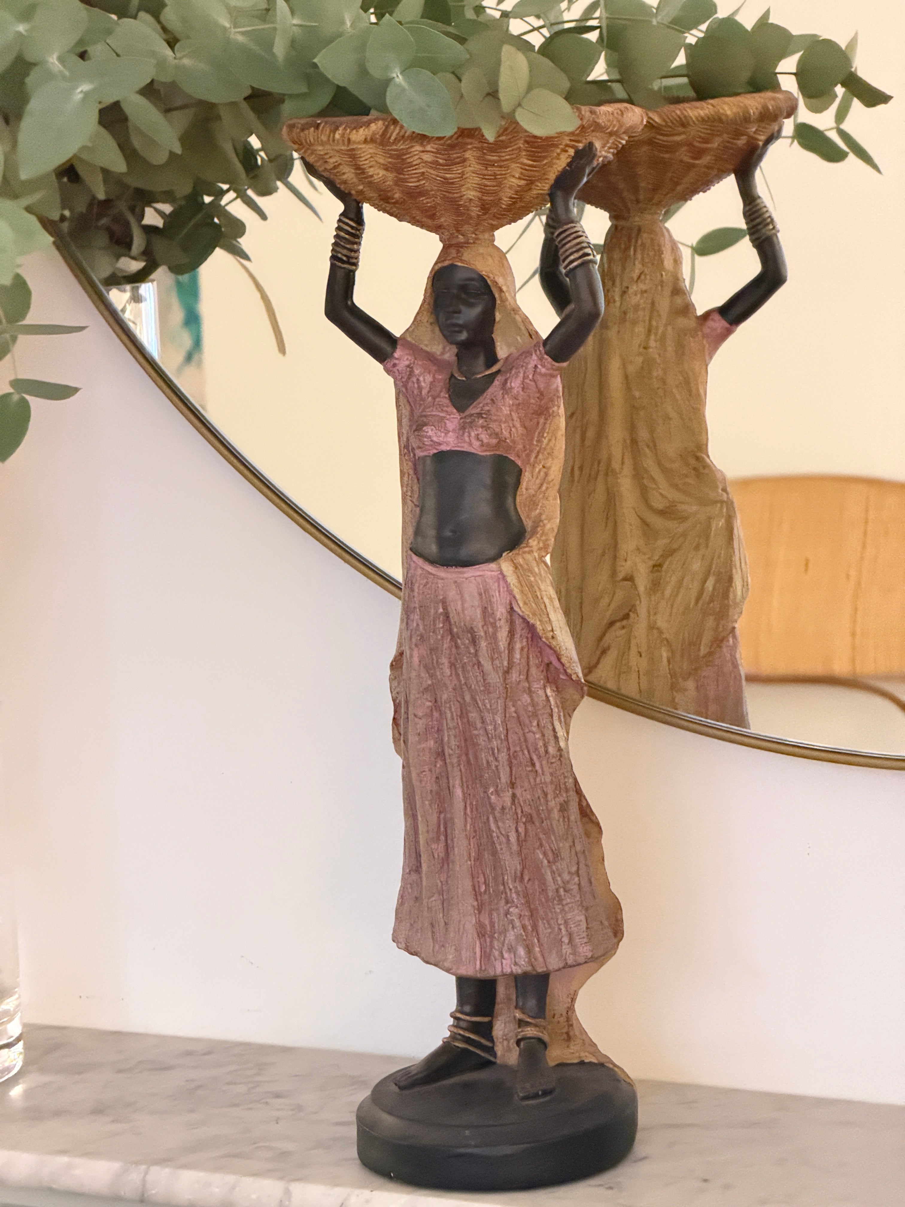 WOMAN WITH BASKET