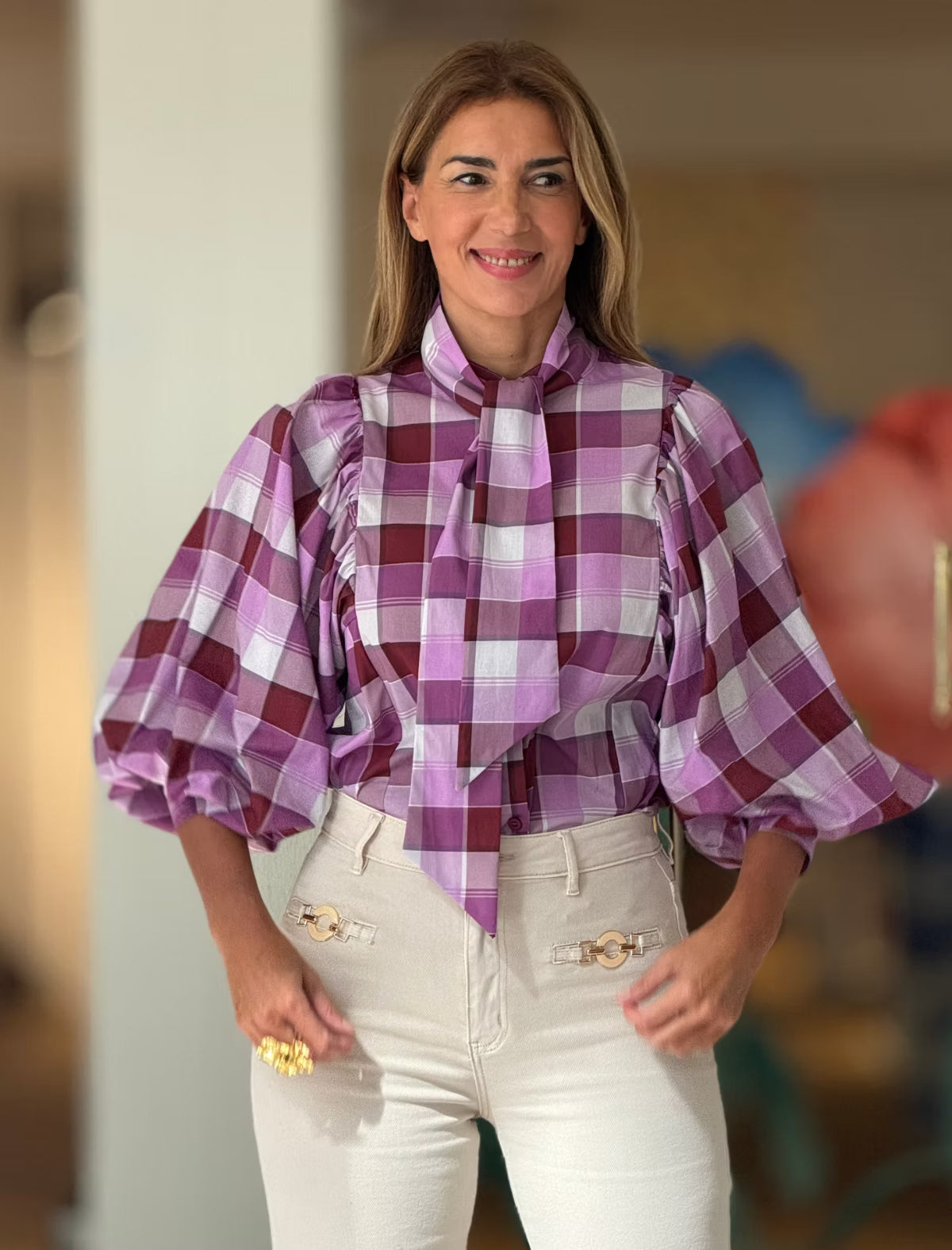 Camisa de cuadros muy cuqui