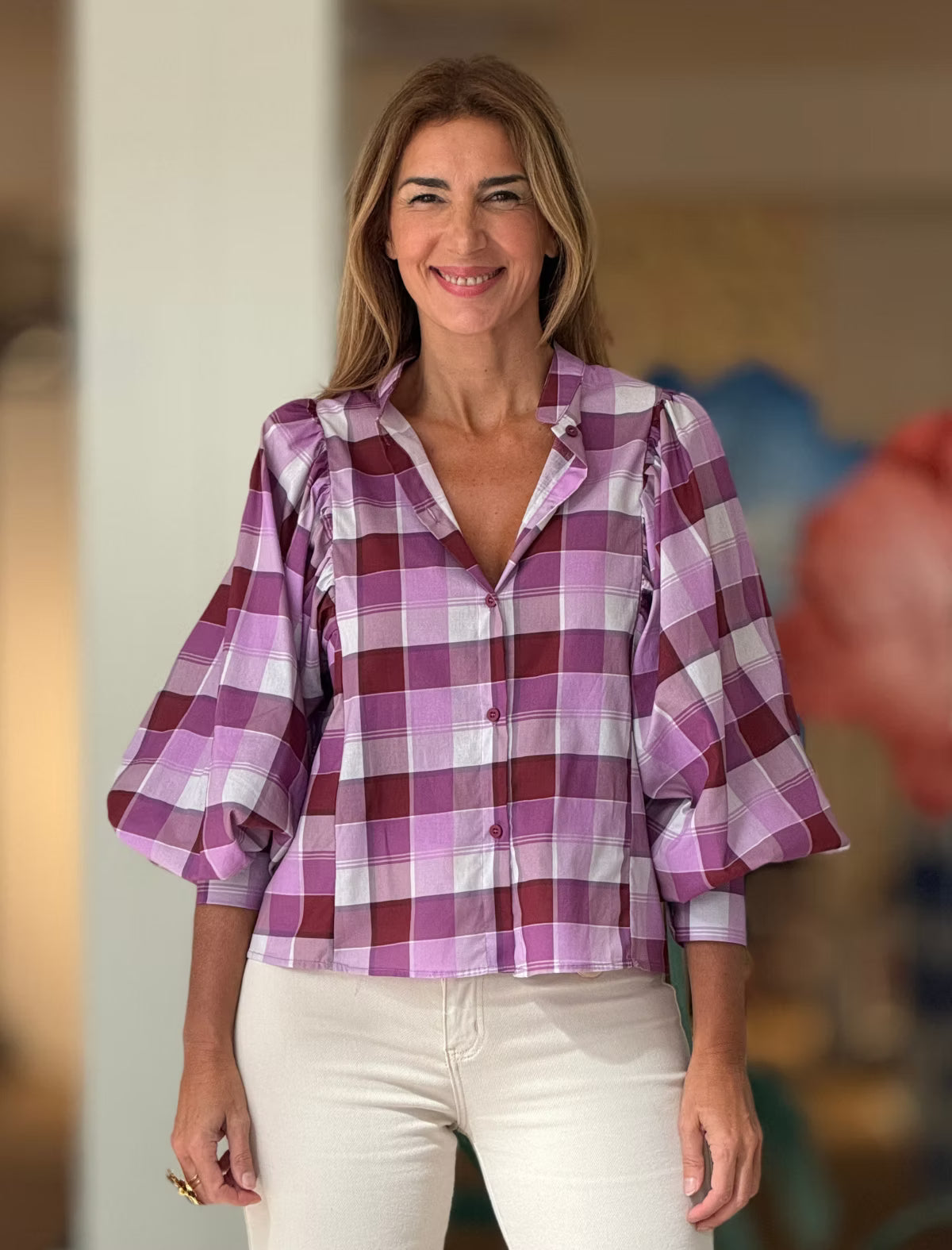 Camisa de cuadros muy cuqui