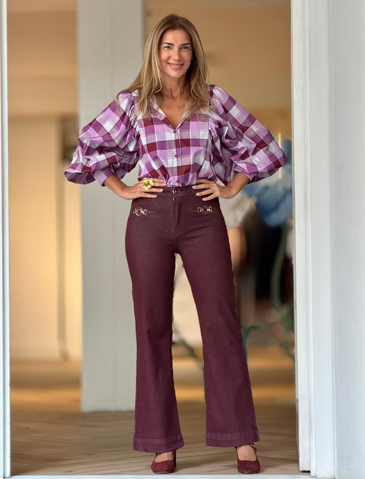 Camisa de cuadros muy cuqui