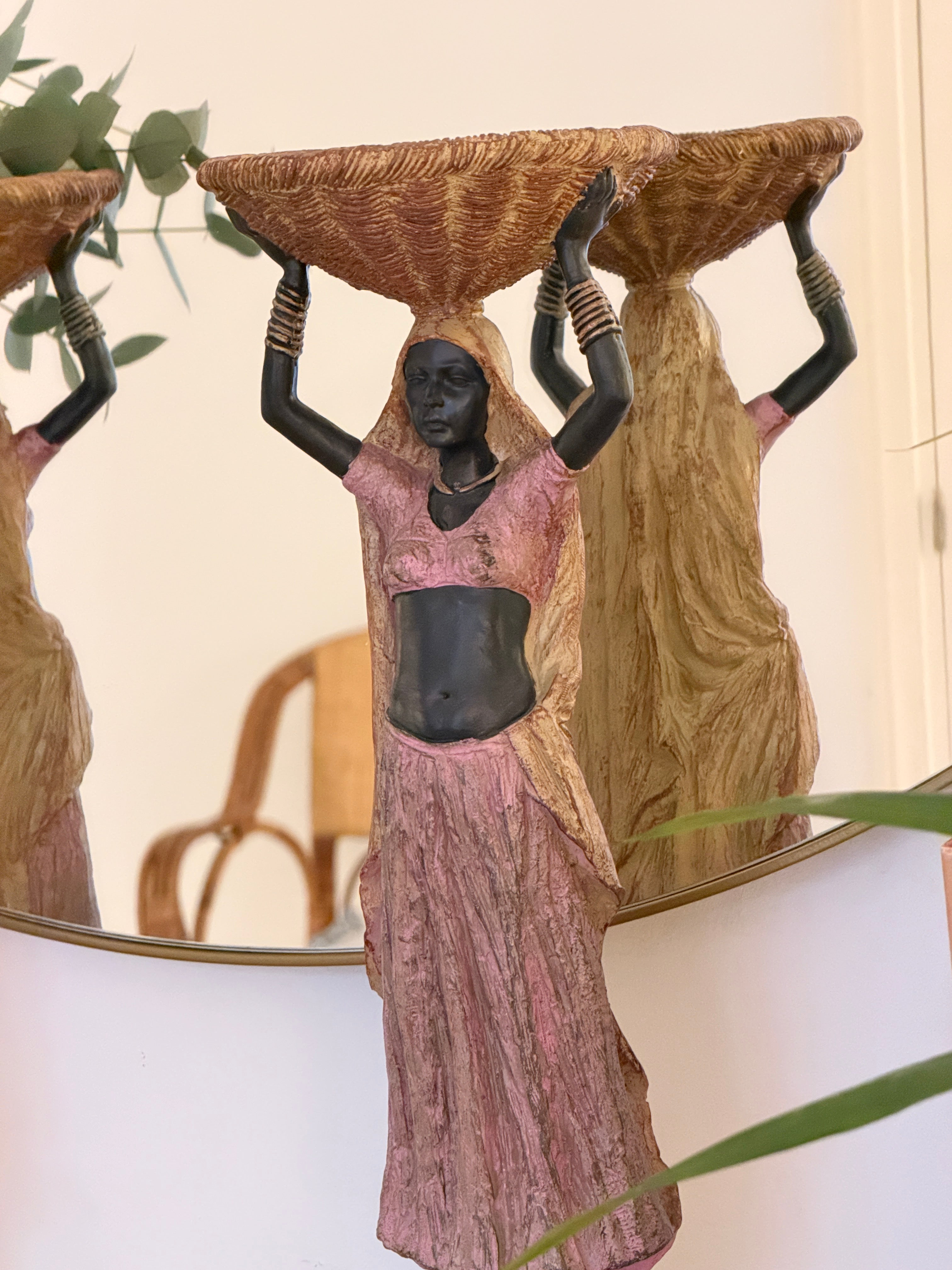 WOMAN WITH BASKET