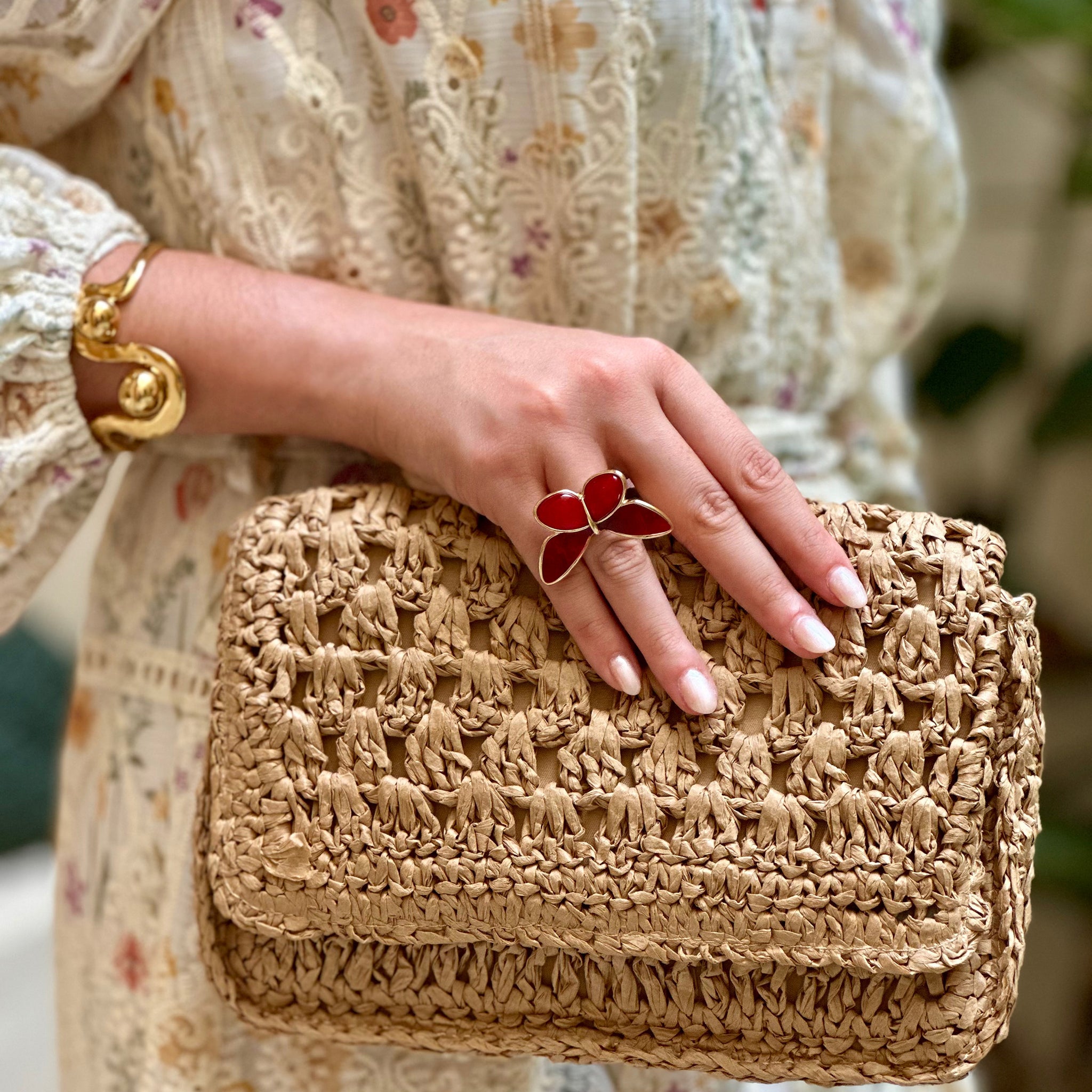 Bolso Natural Muy chic Tostado