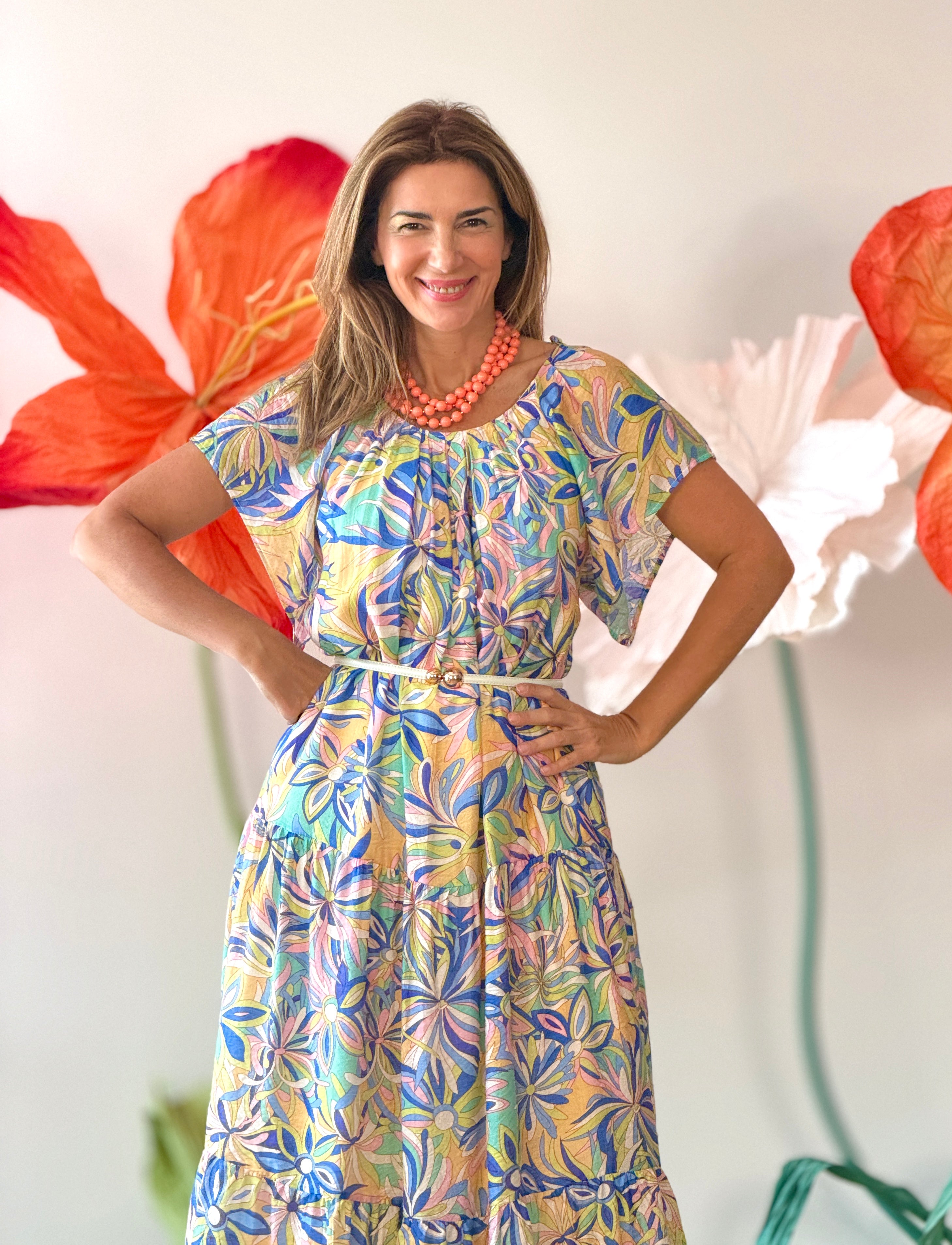 Long boho Sofia dress