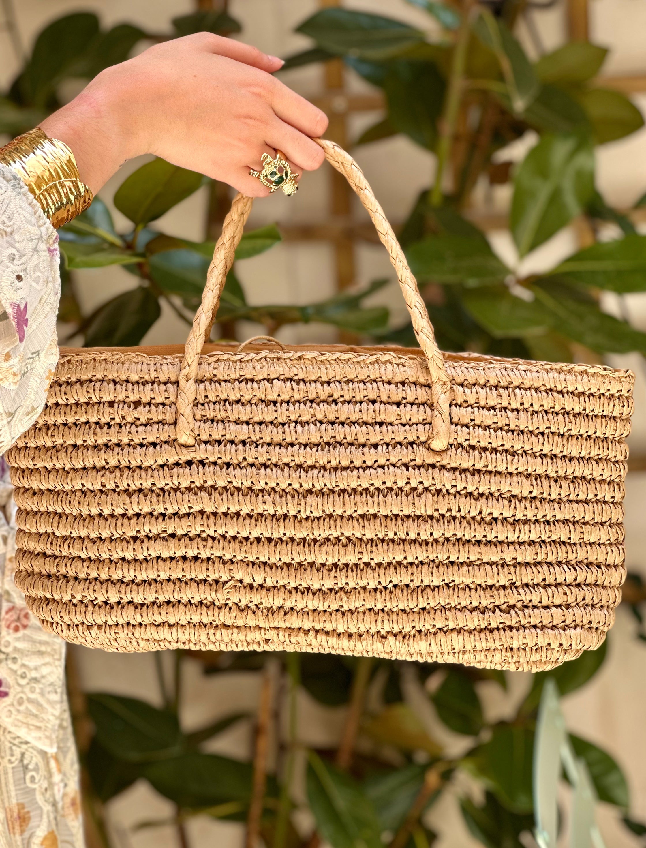 Bolso Mini shopping Natural