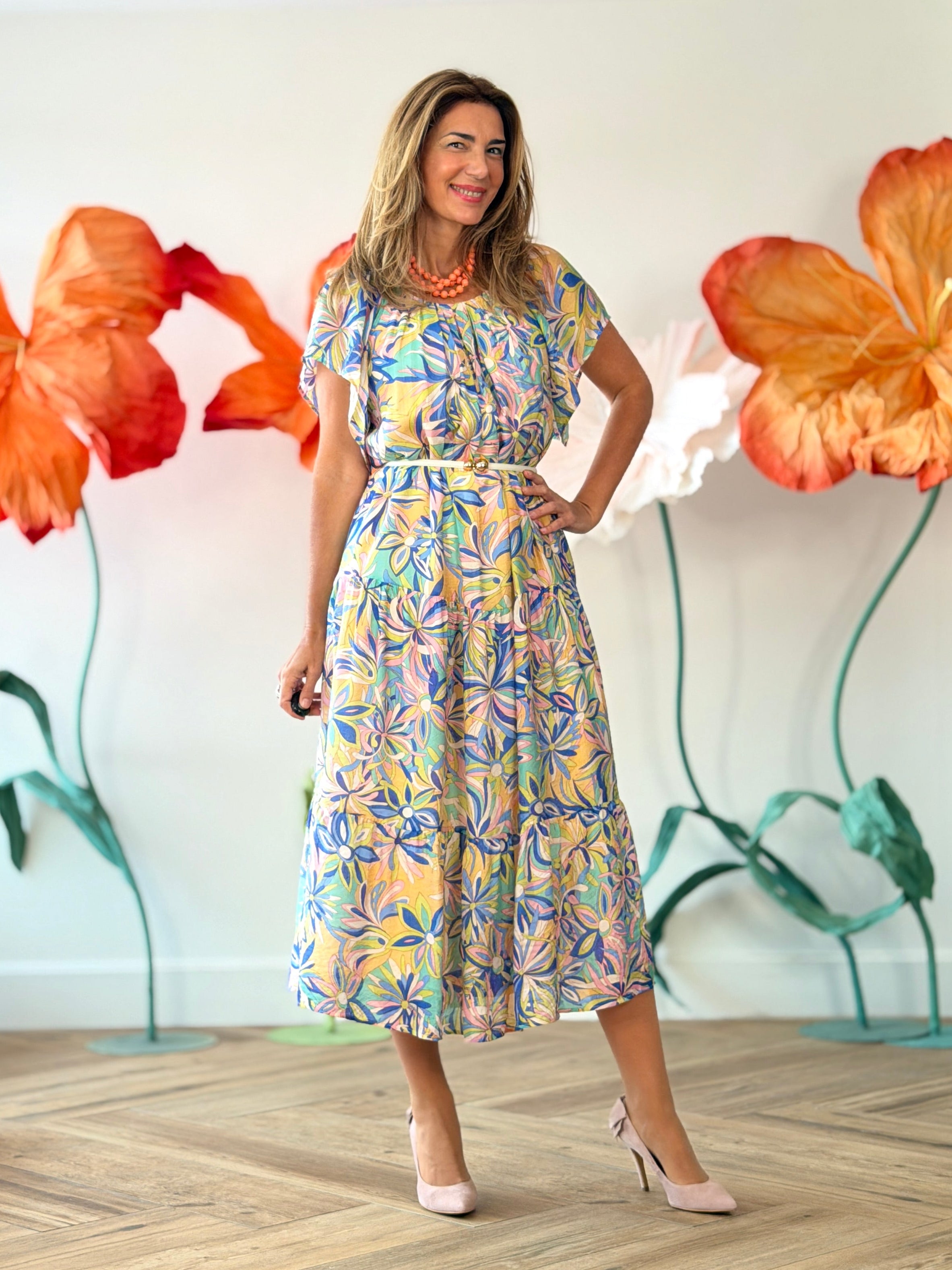 Long boho Sofia dress