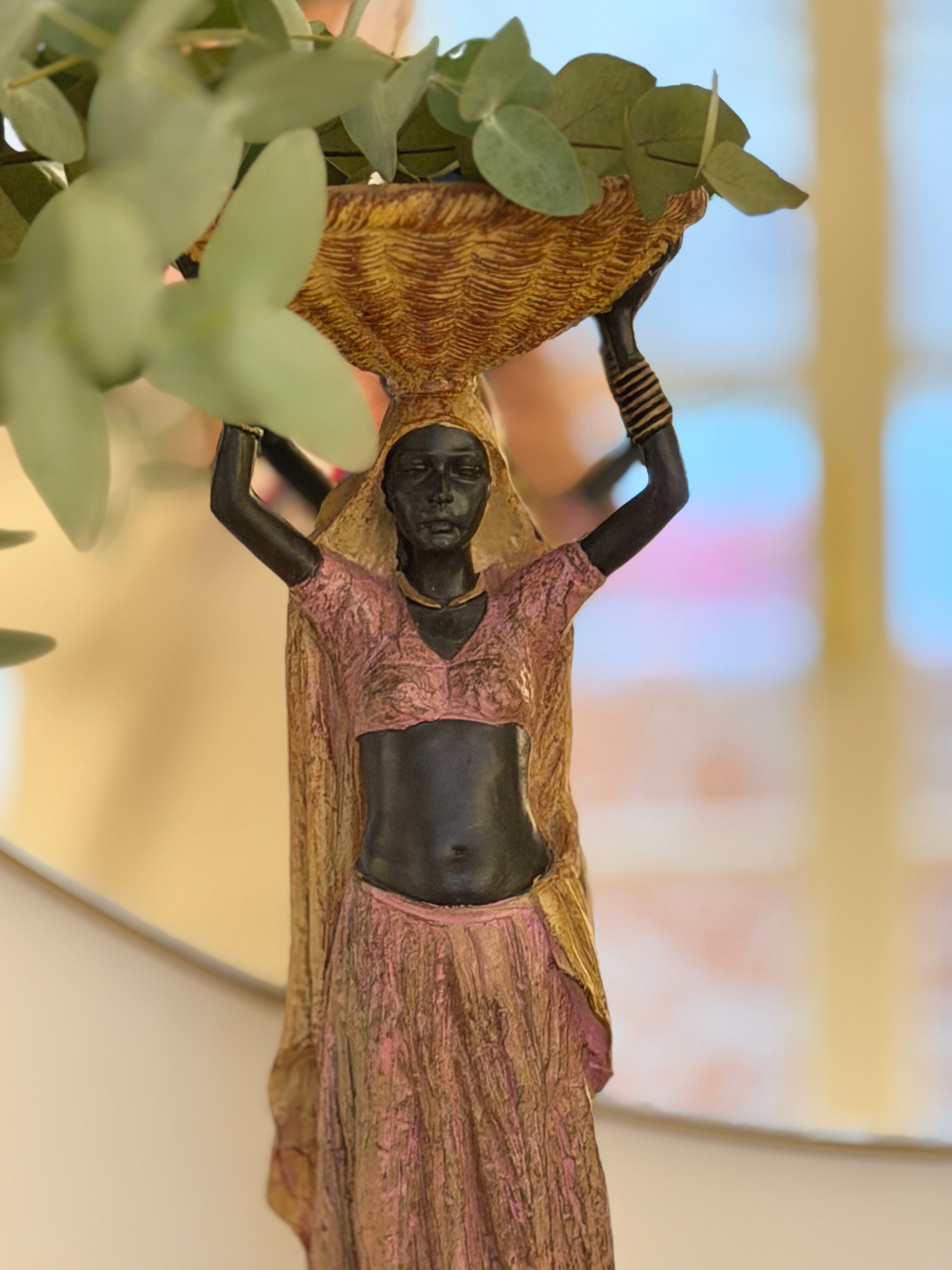 WOMAN WITH BASKET