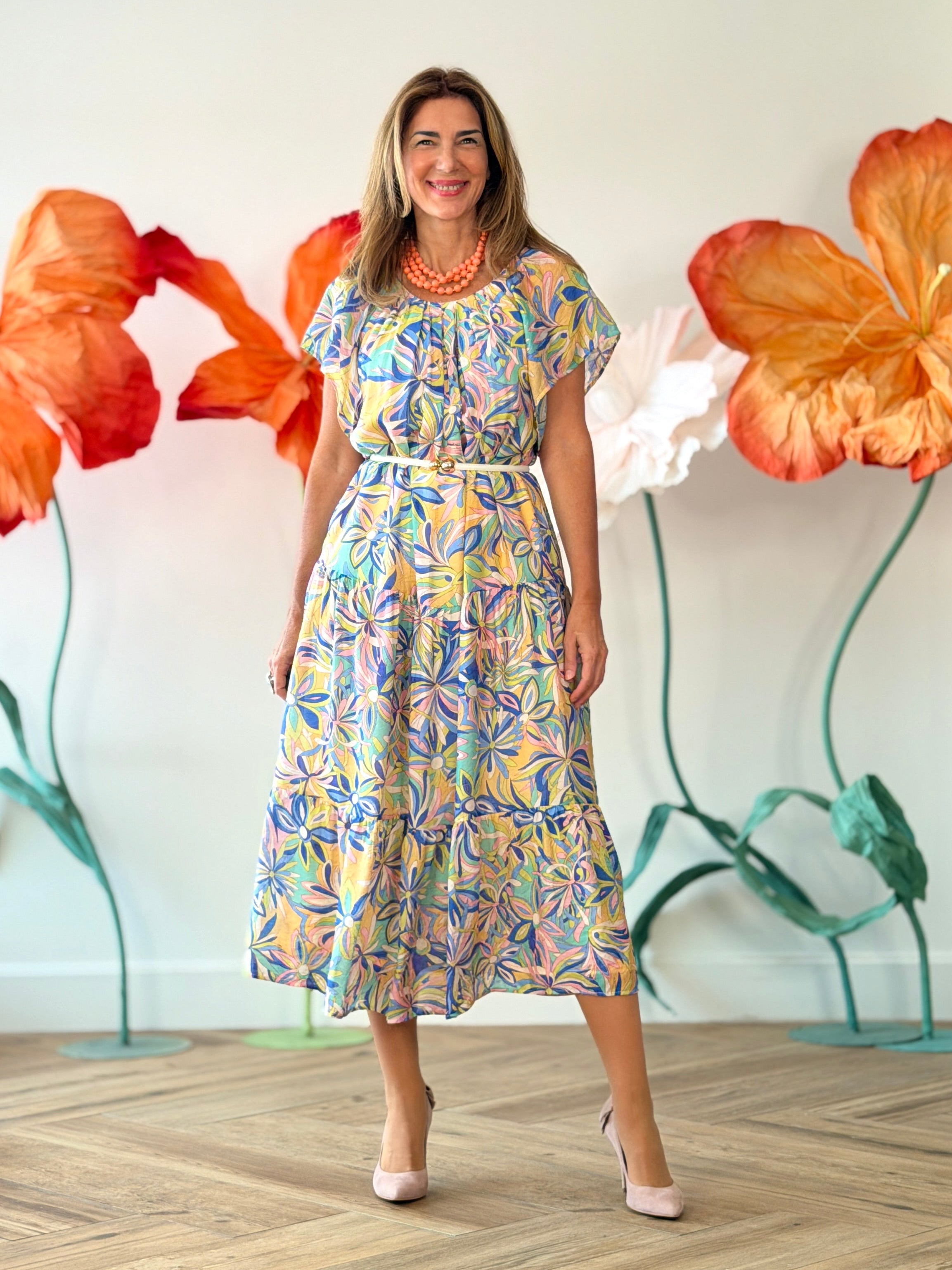 Long boho Sofia dress