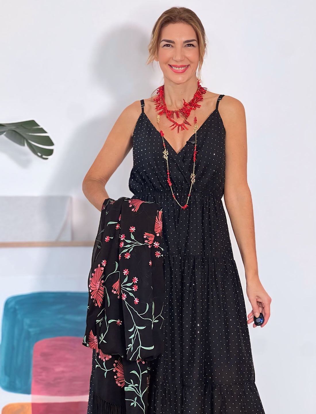Collar amo el coral