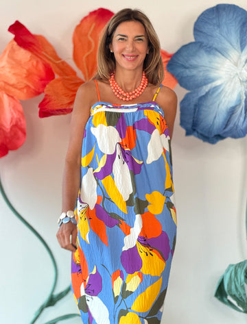 Collar bolas coral