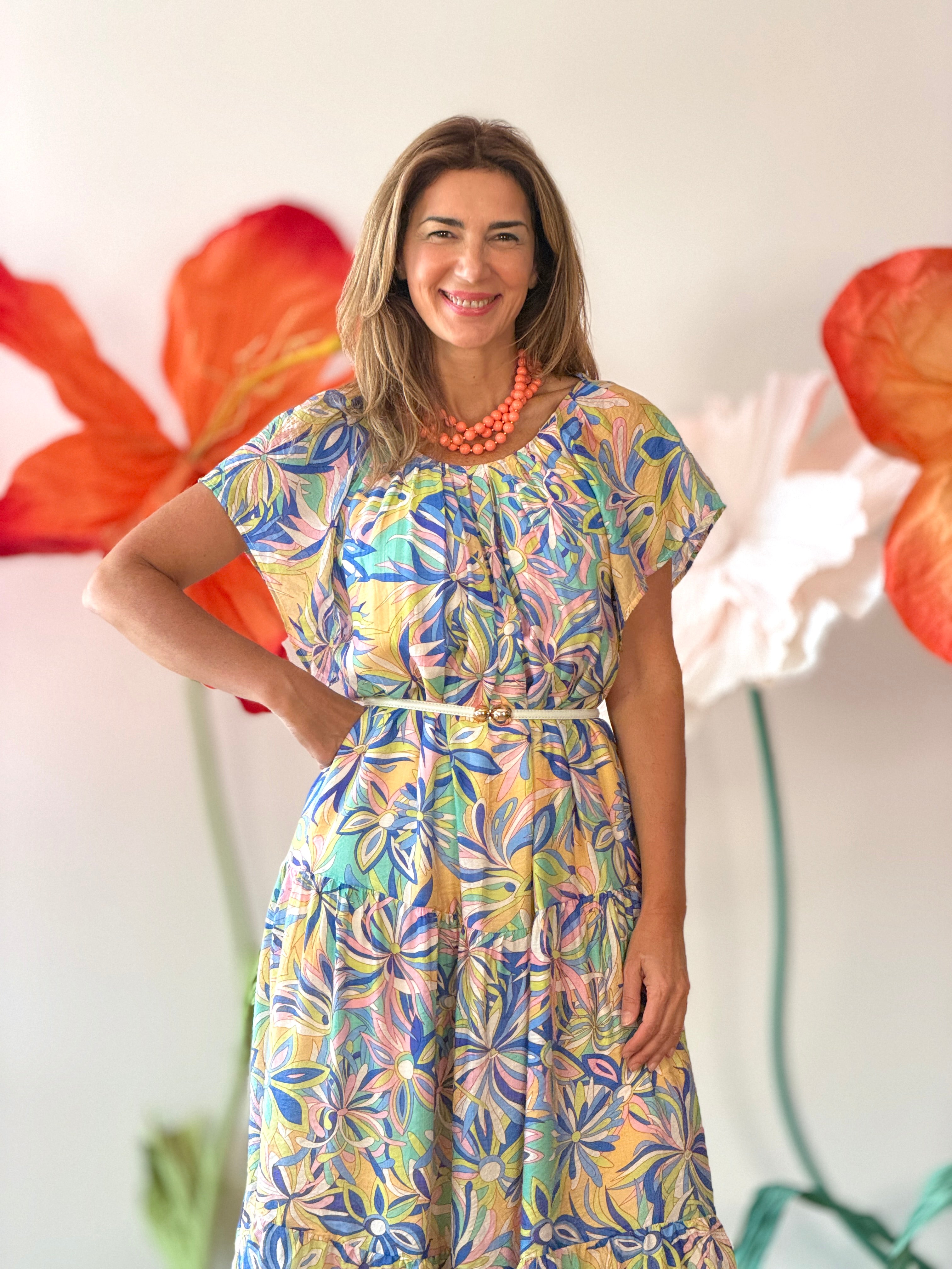 Long boho Sofia dress