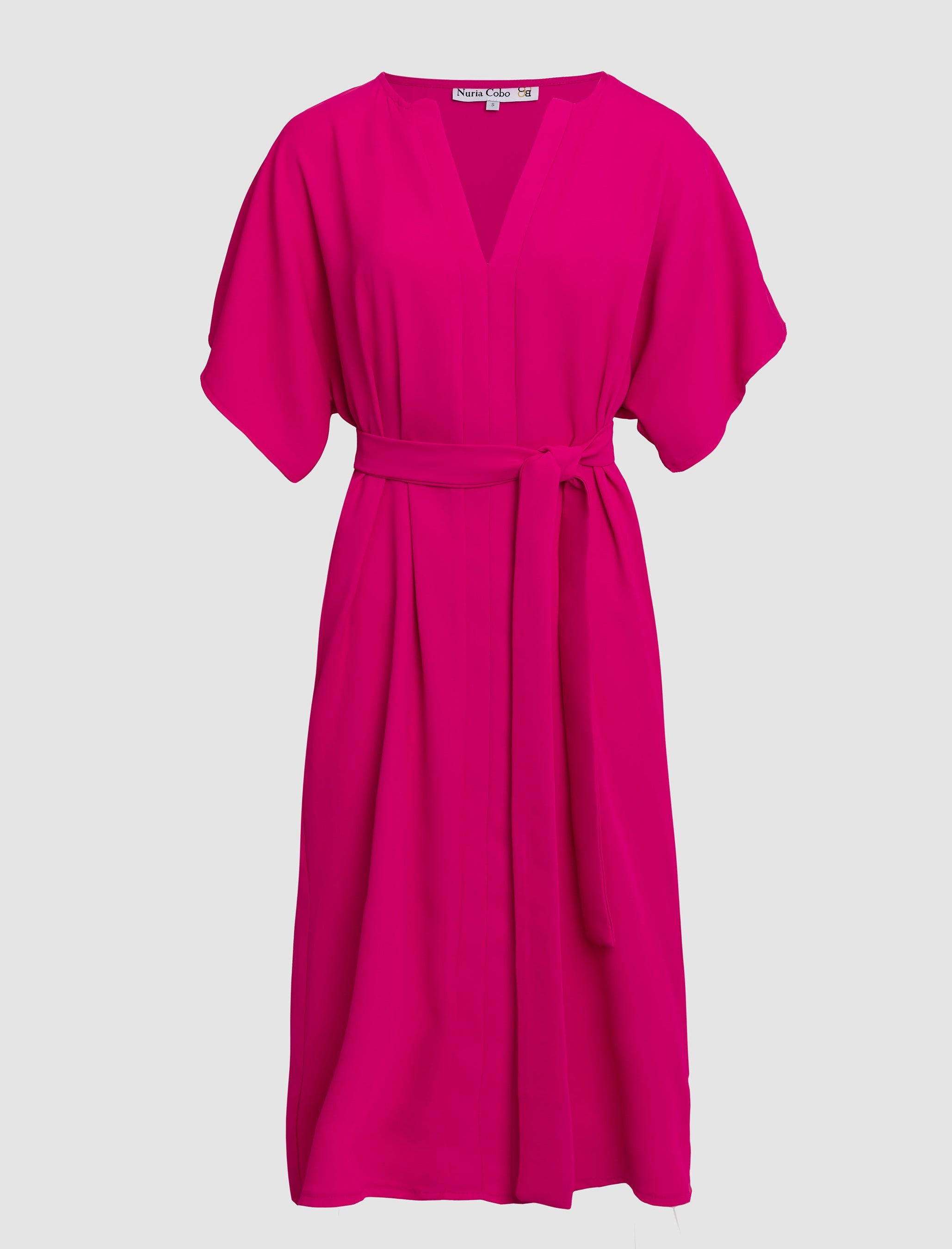 Vestido Kaftán Fucsia