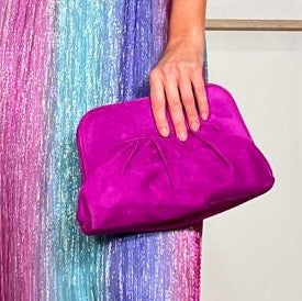 Bolso fruncido ideal buganvilla