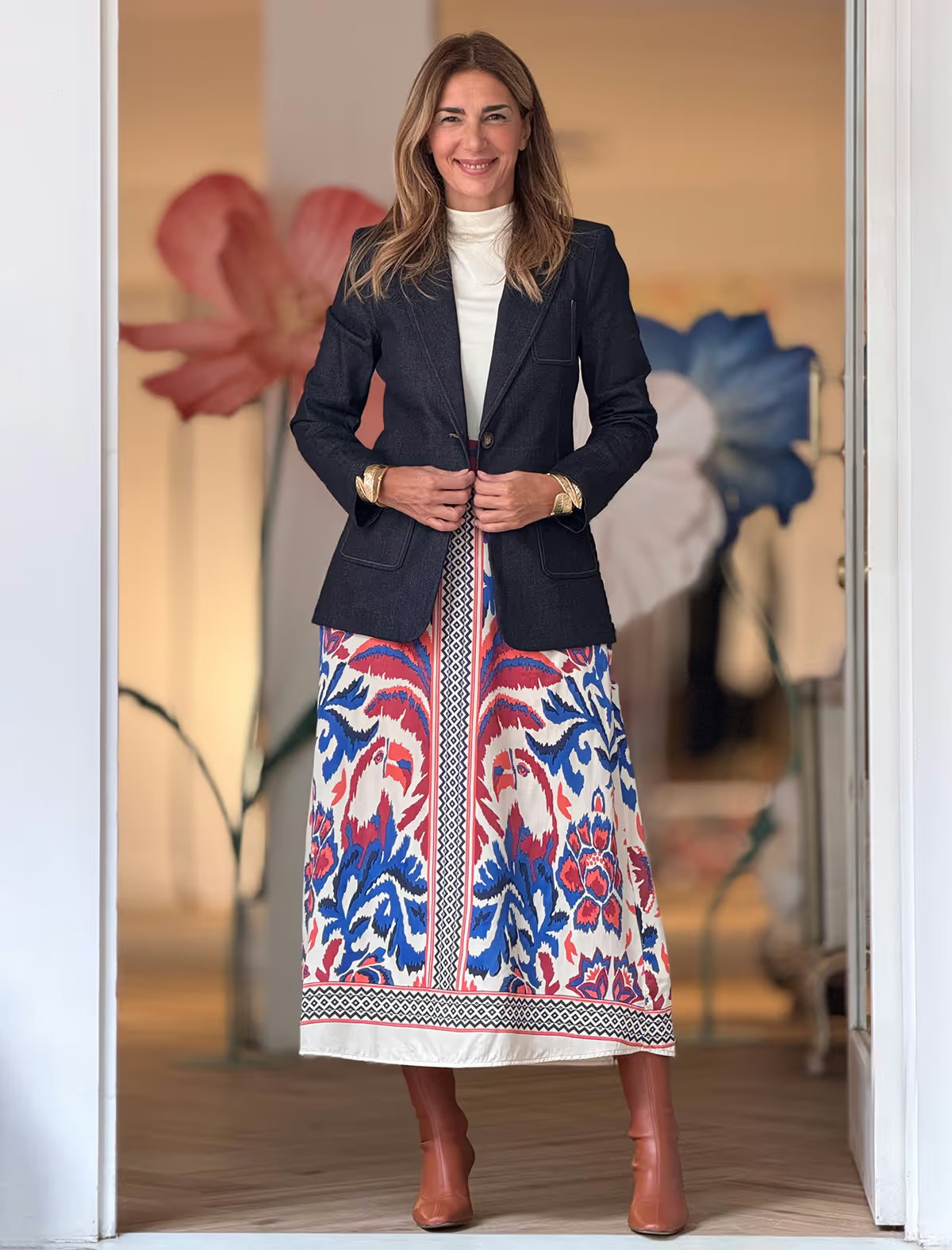 Chaqueta blazer vaquera