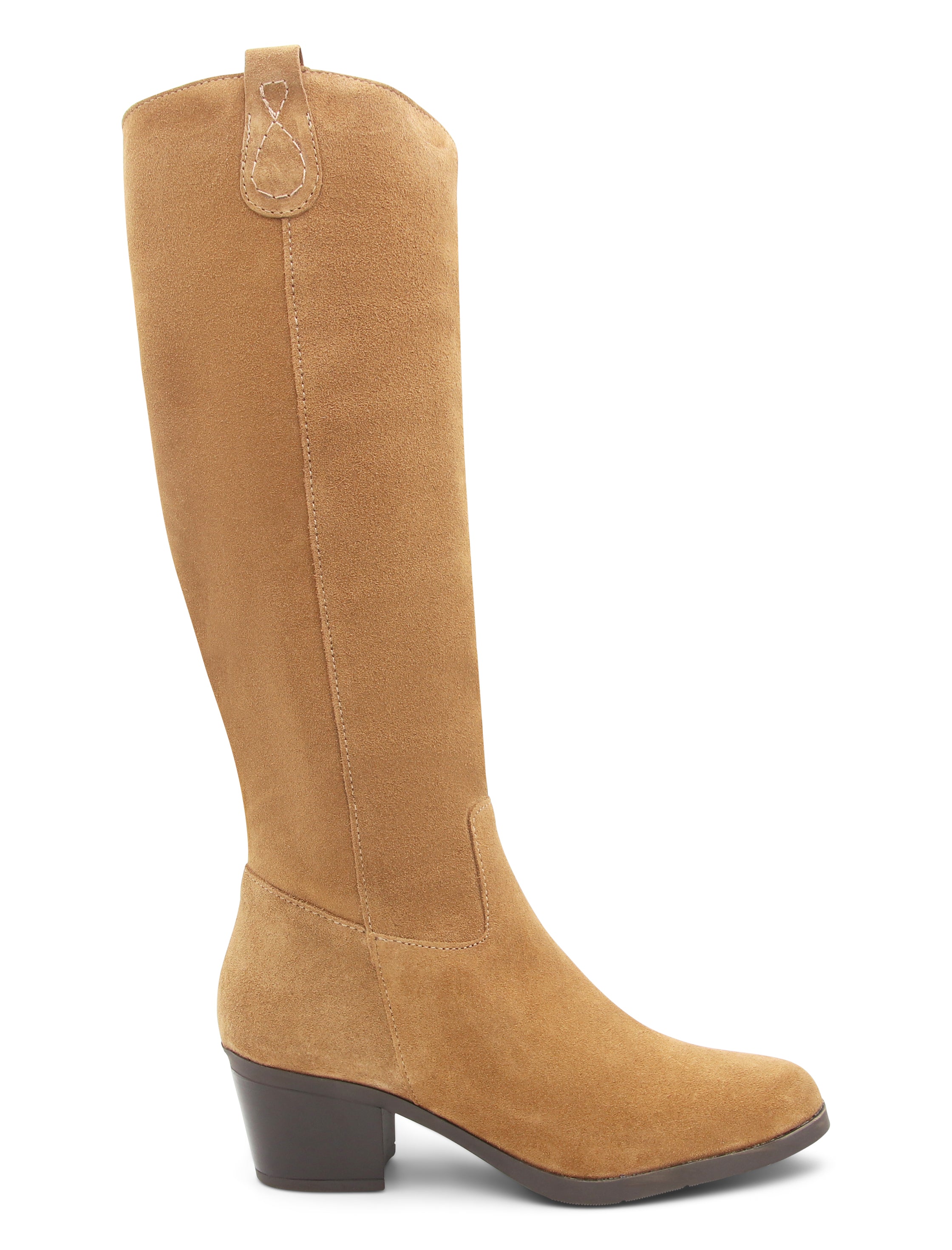 Bota alta Estilo castaño