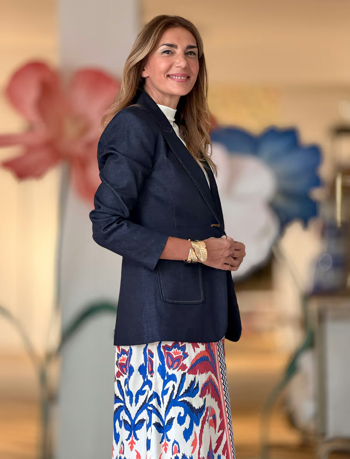 Chaqueta blazer vaquera