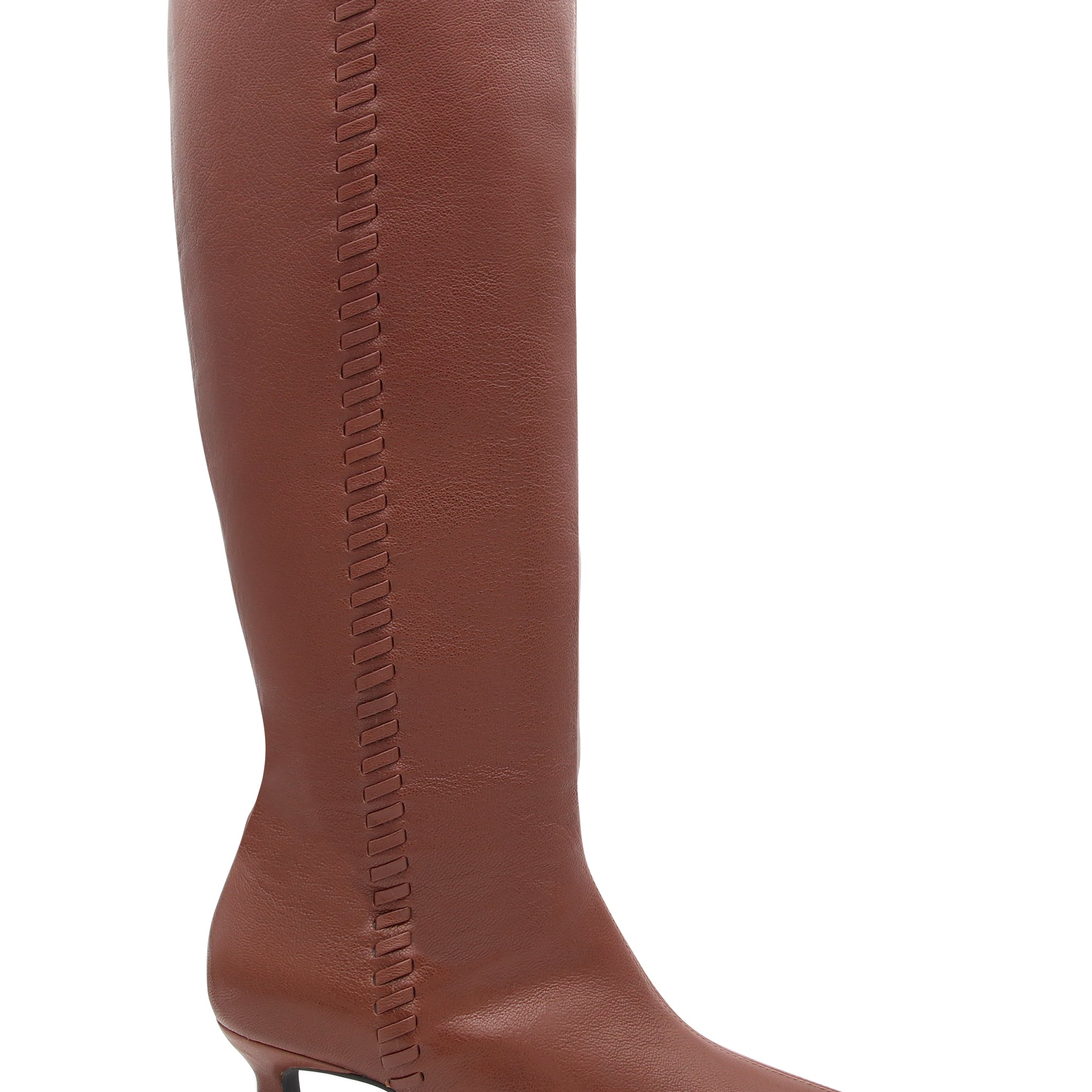 Bota alta marrón  fondo de armario