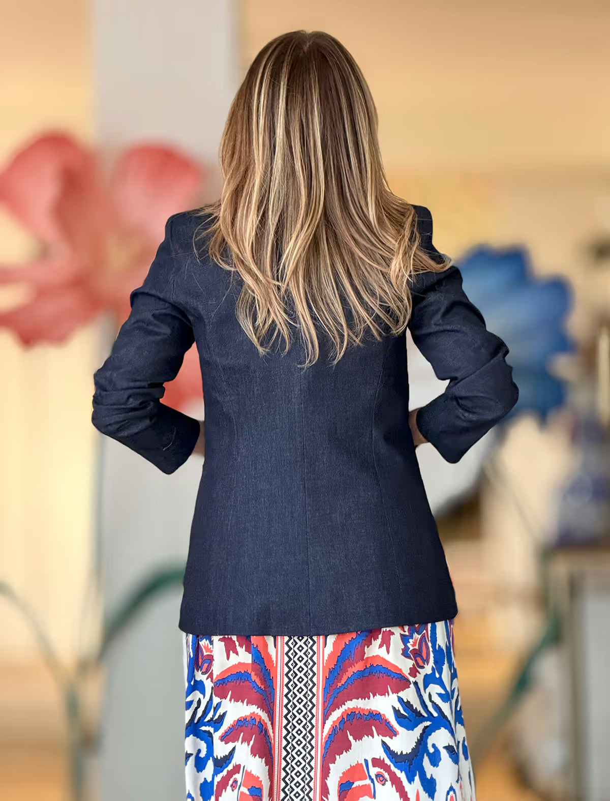 Chaqueta blazer vaquera