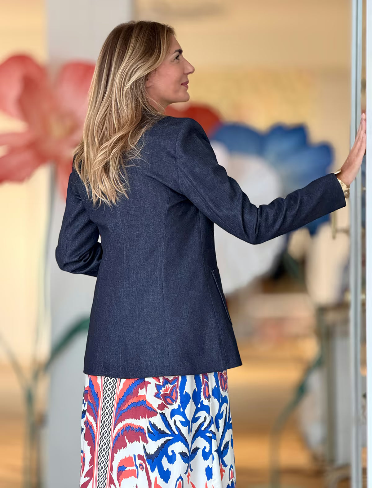 Chaqueta blazer vaquera