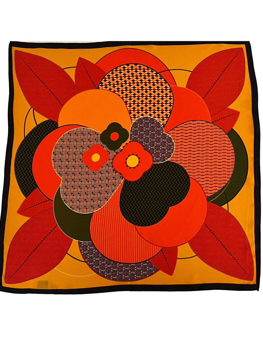 Pañuelo flor orange