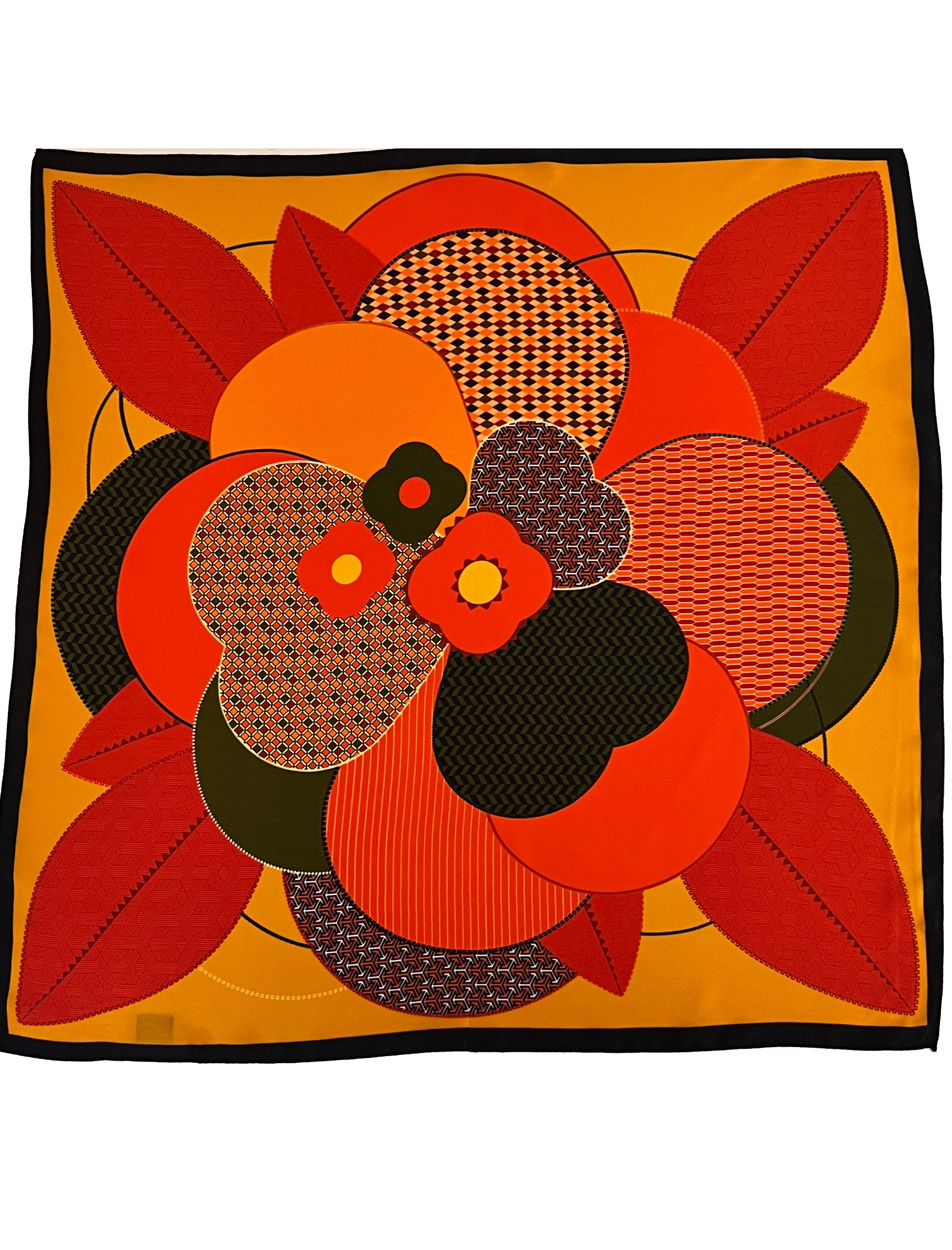 Pañuelo flor orange