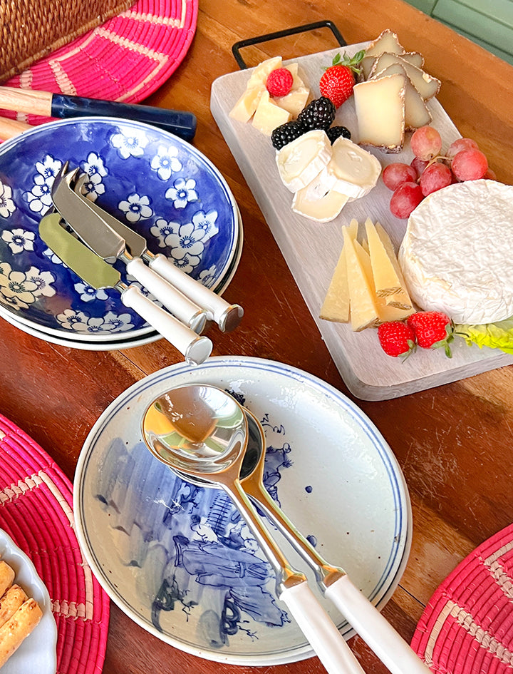 FLOWER CERAMIC PLATE