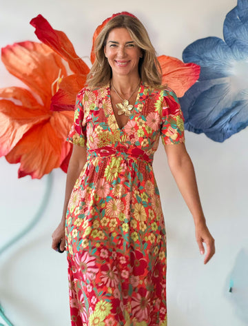 Vestido amor por el jardín