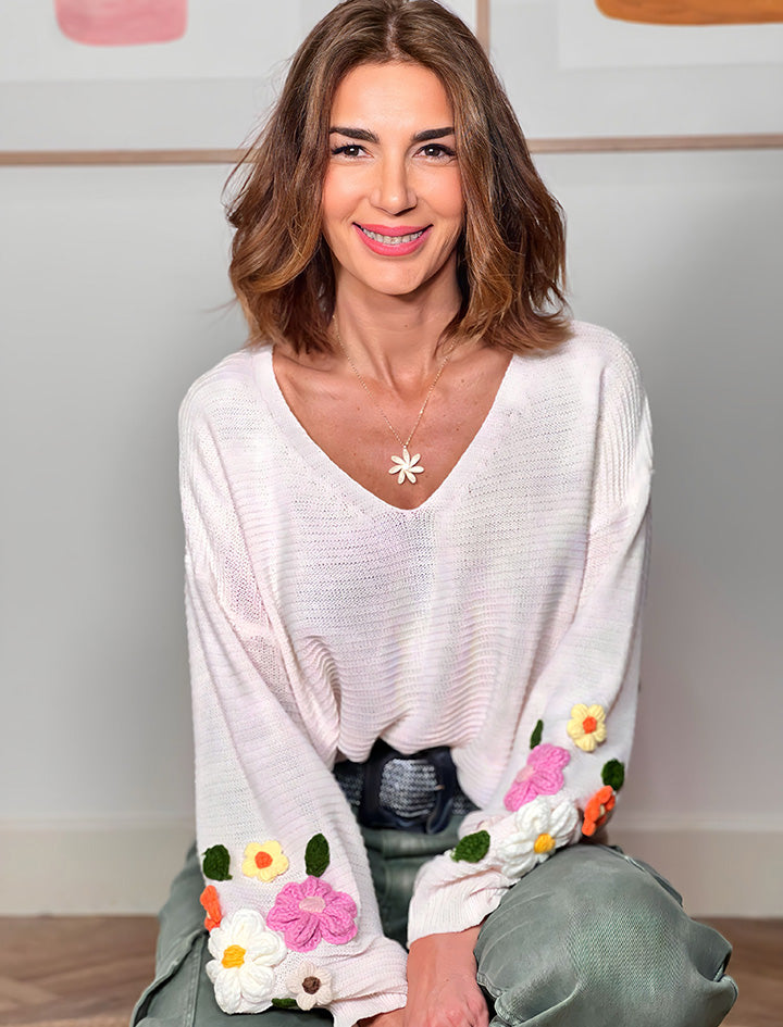 PRETTY FLOWER NECKLACE 