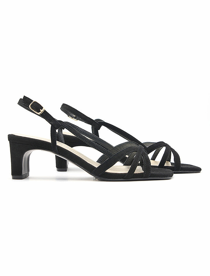 CRISTINA BLACK SANDAL
