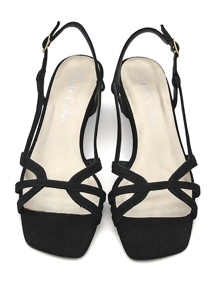 CRISTINA BLACK SANDAL