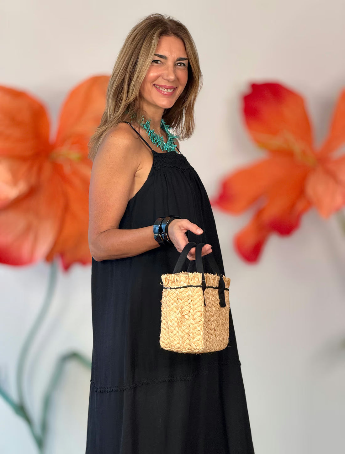 Cesta shopper natural chicken
