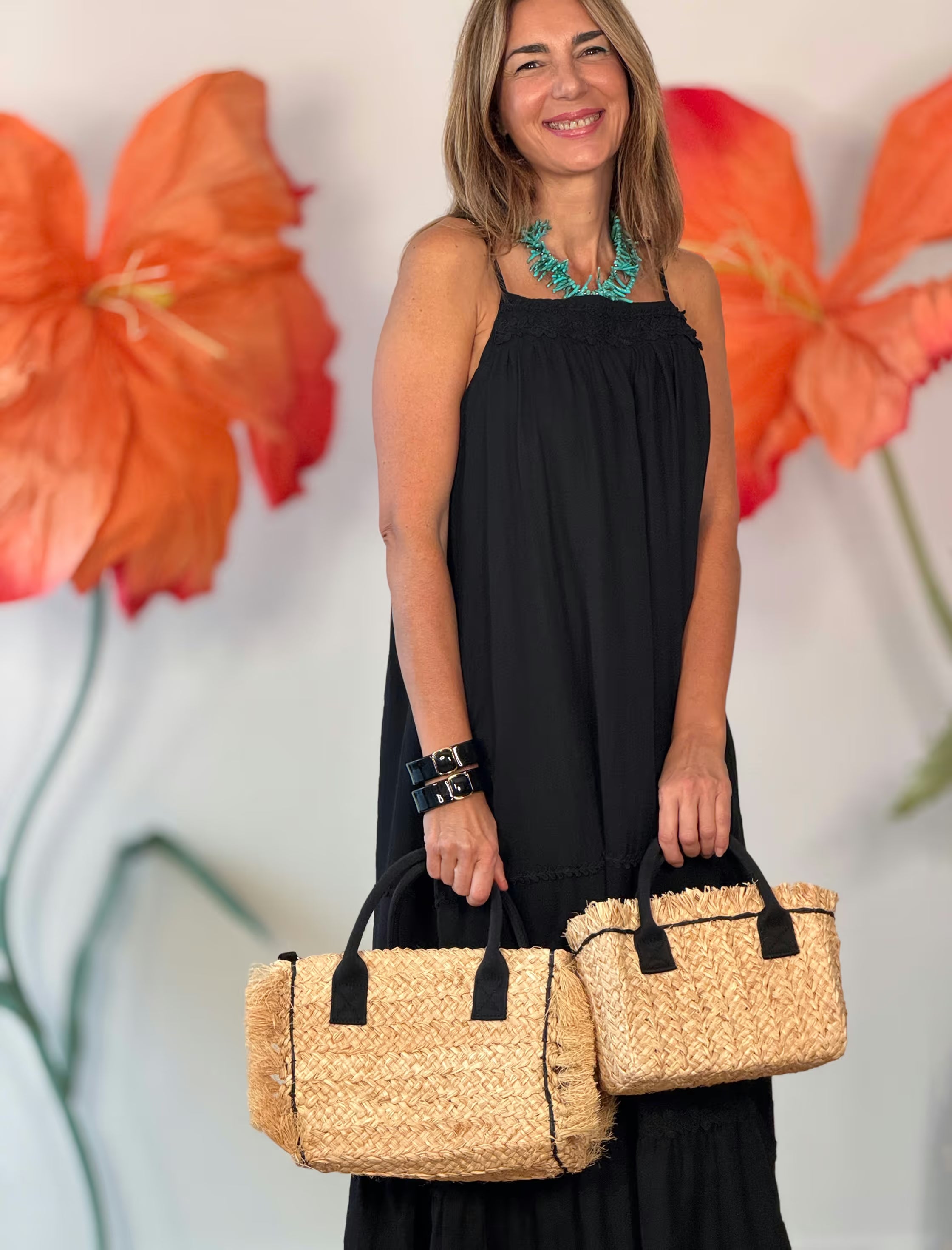 Cesta shopper natural chicken