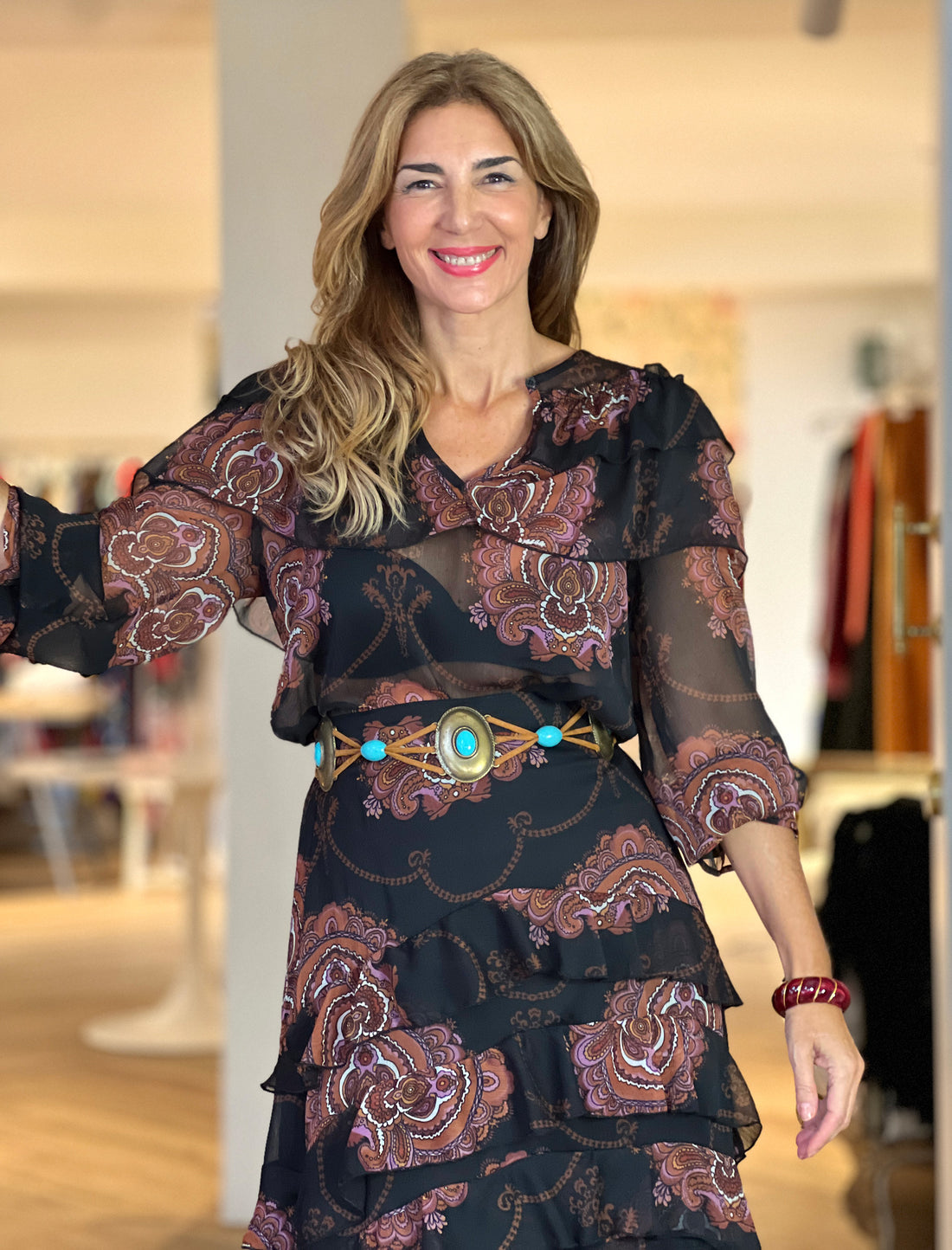 CINTURON ETNICO OVALADO 3