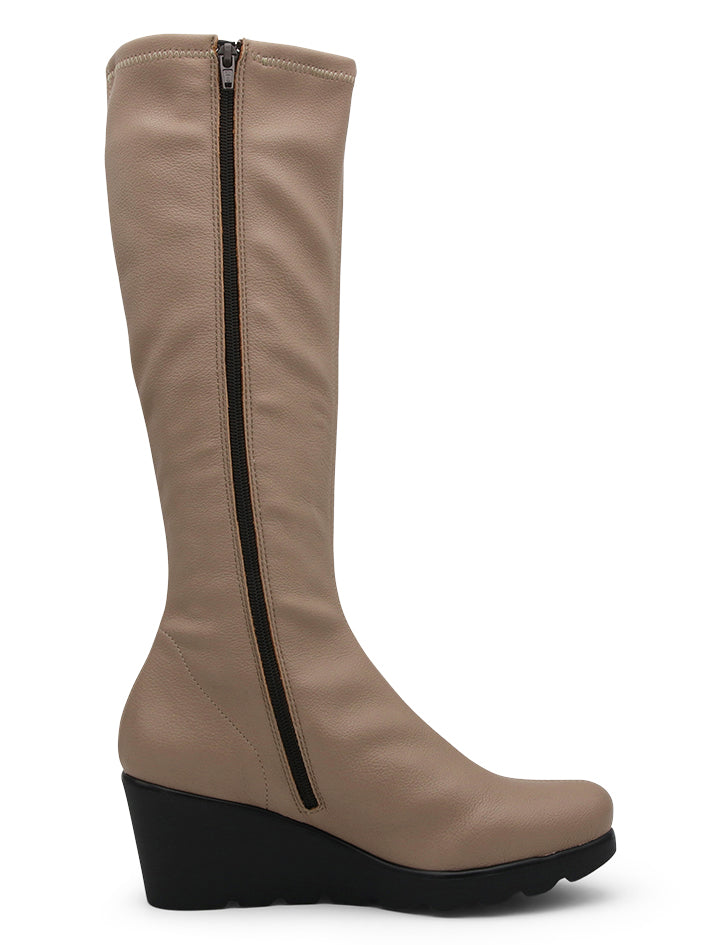 Bota Slow Grab. Taupe ULTIMO 6-9-0-41