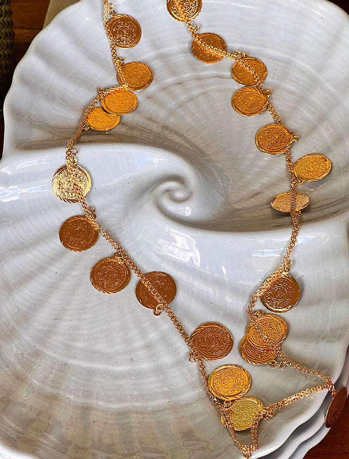 Collar ideal de monedas