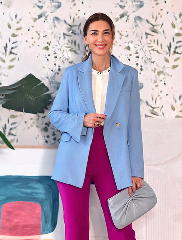 Bolso Marella celeste