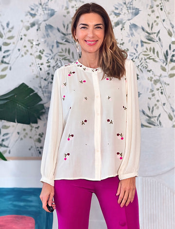 Camisa Bordada Nora