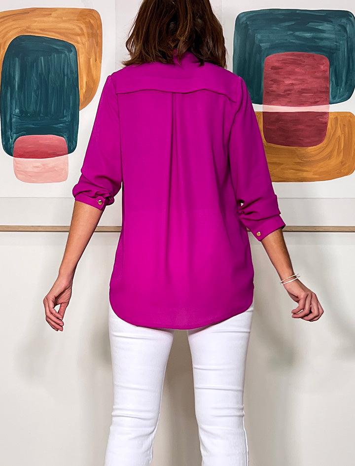 NATI BUGANVILLA SHIRT 