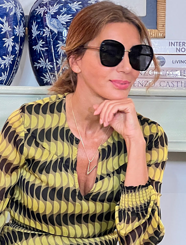 black jackie glasses