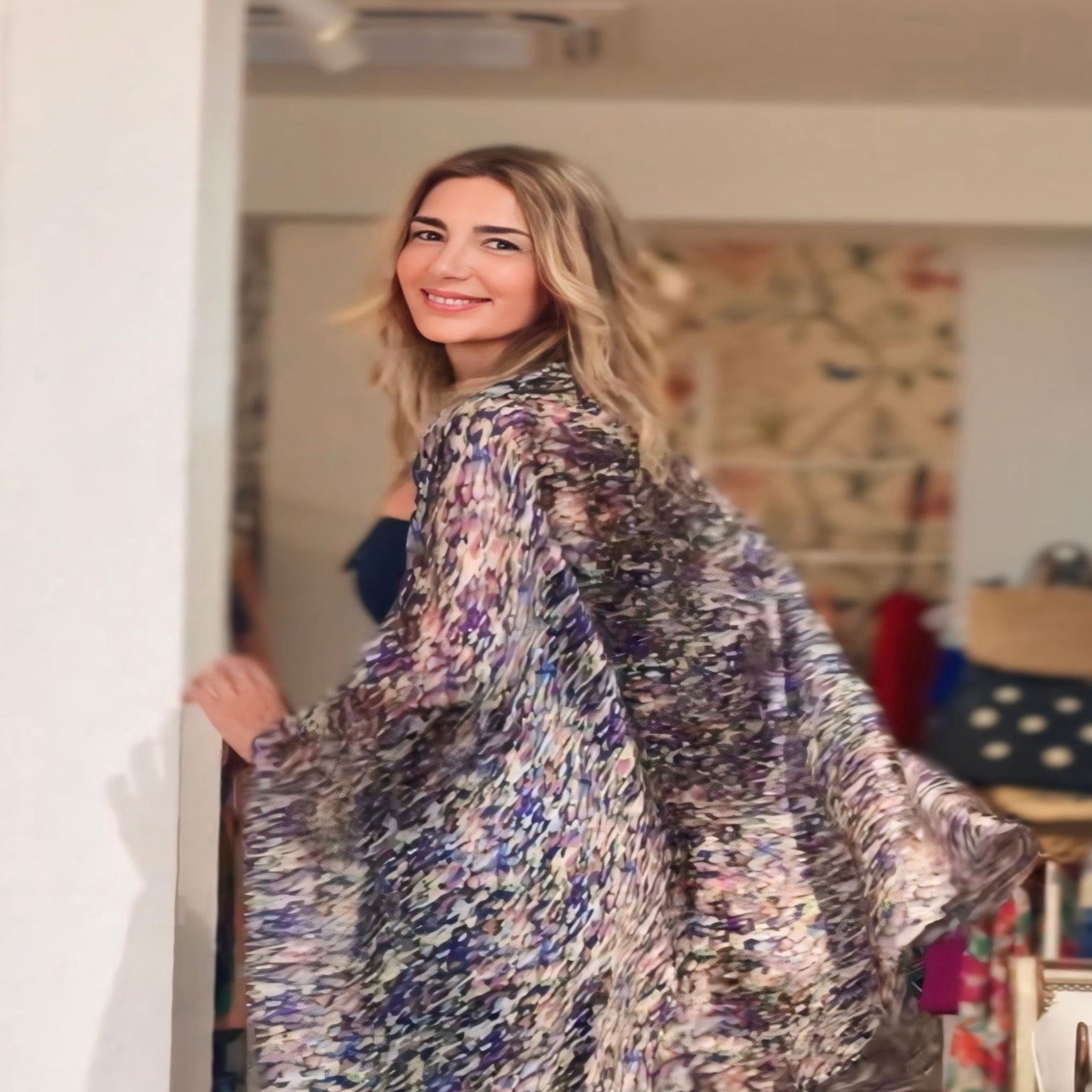 Pañuelo de seda Ariela