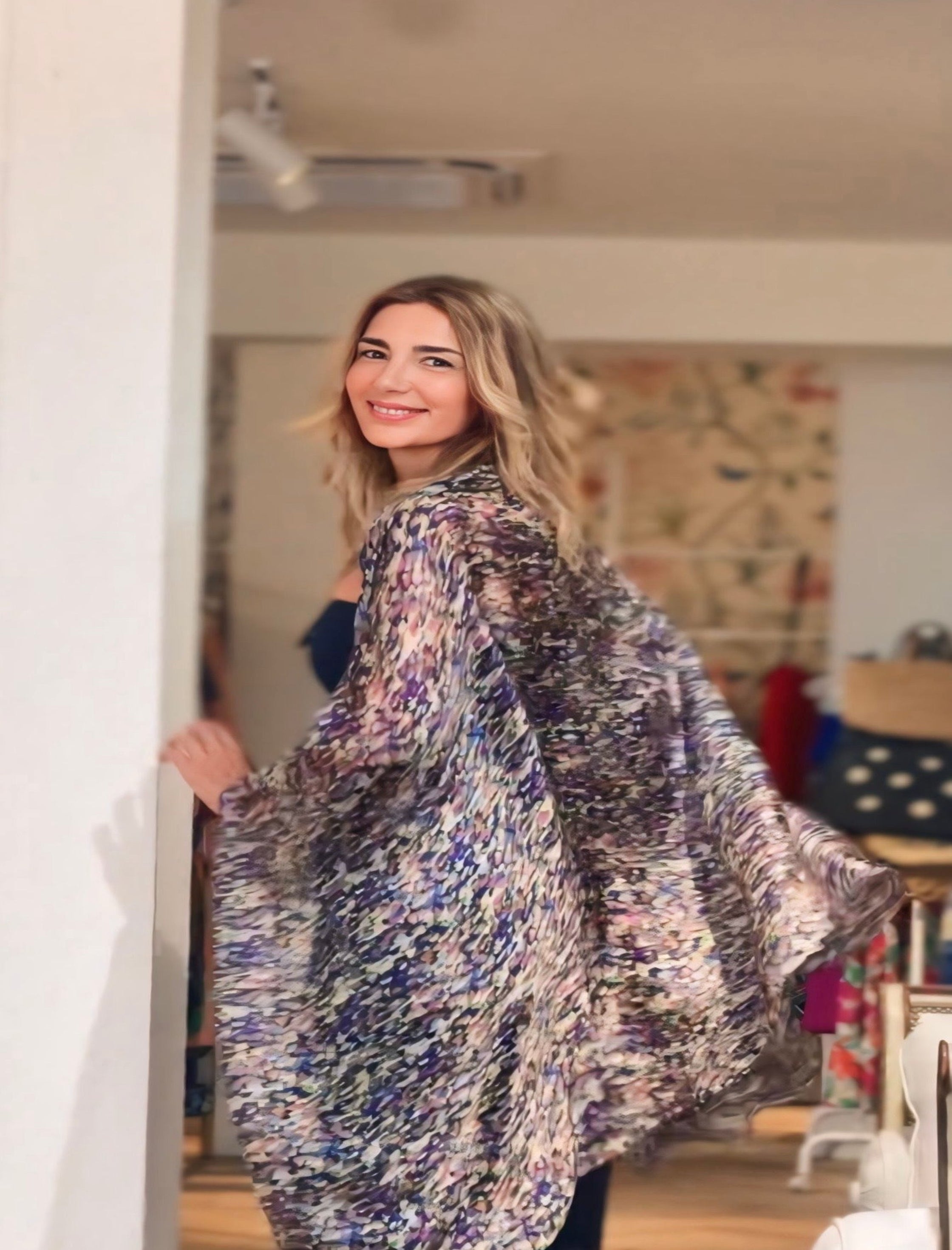 Pañuelo de seda Ariela