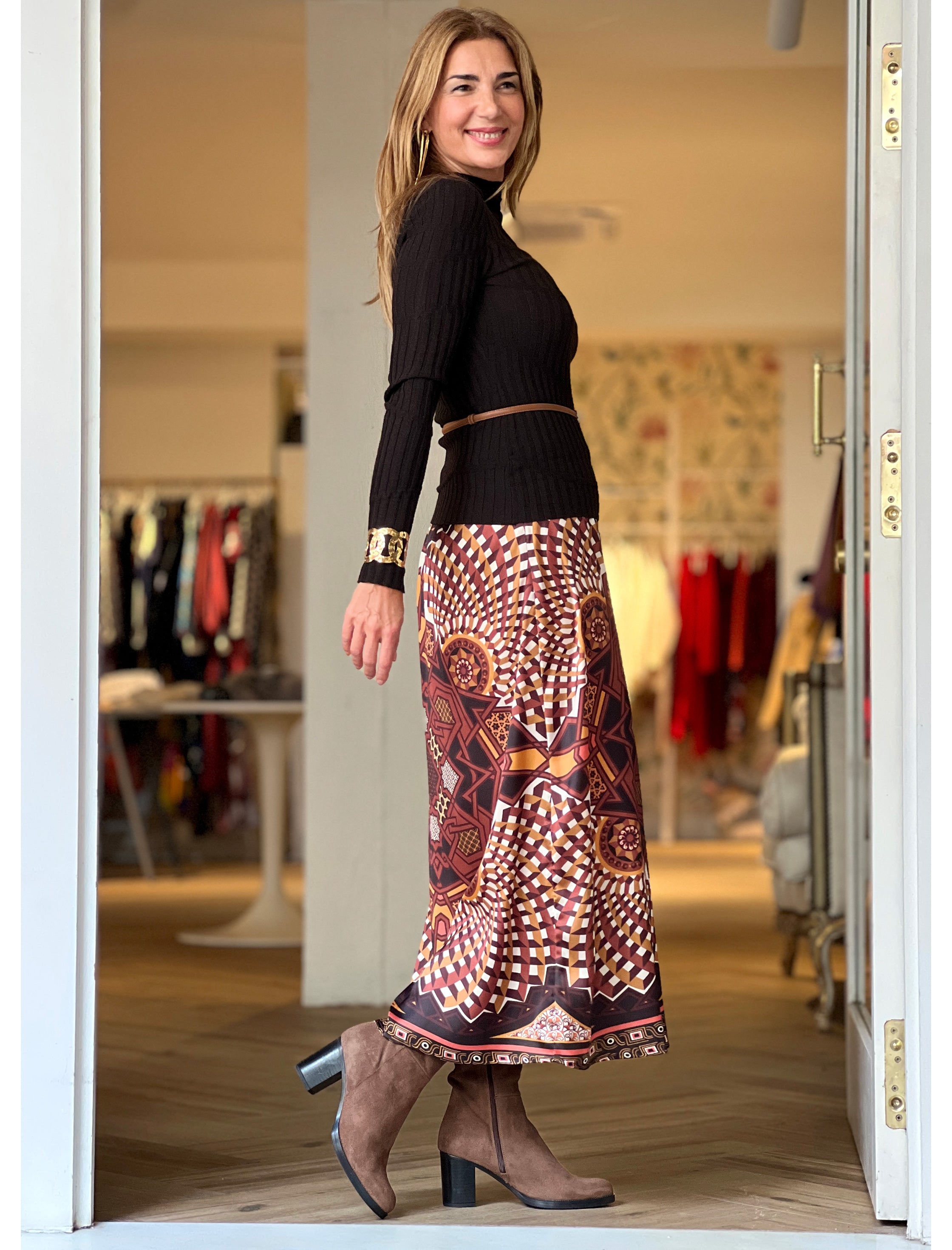 Bota Para Todo marrón serraje