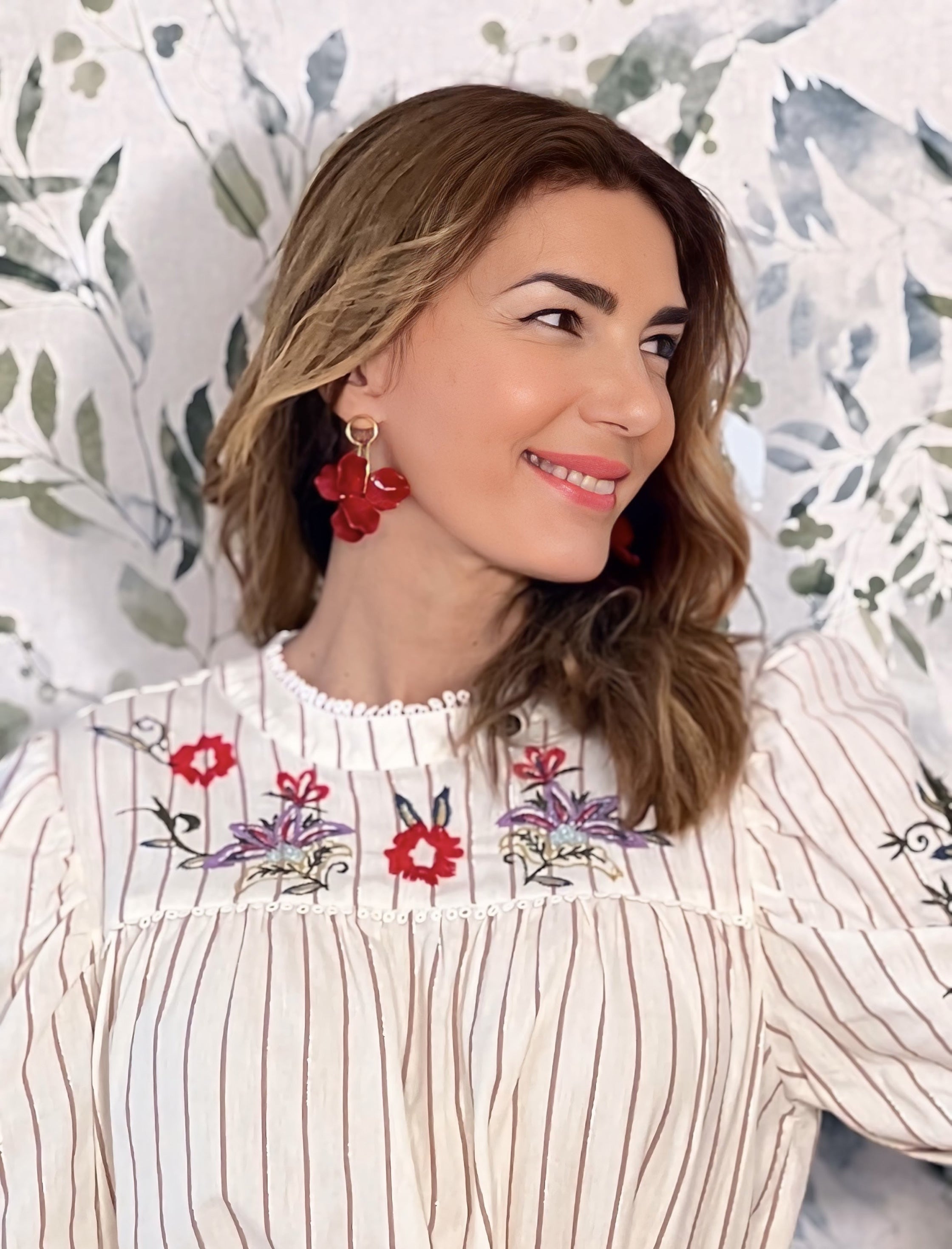 Pendientes mis amapolas | Nuria Cobo
