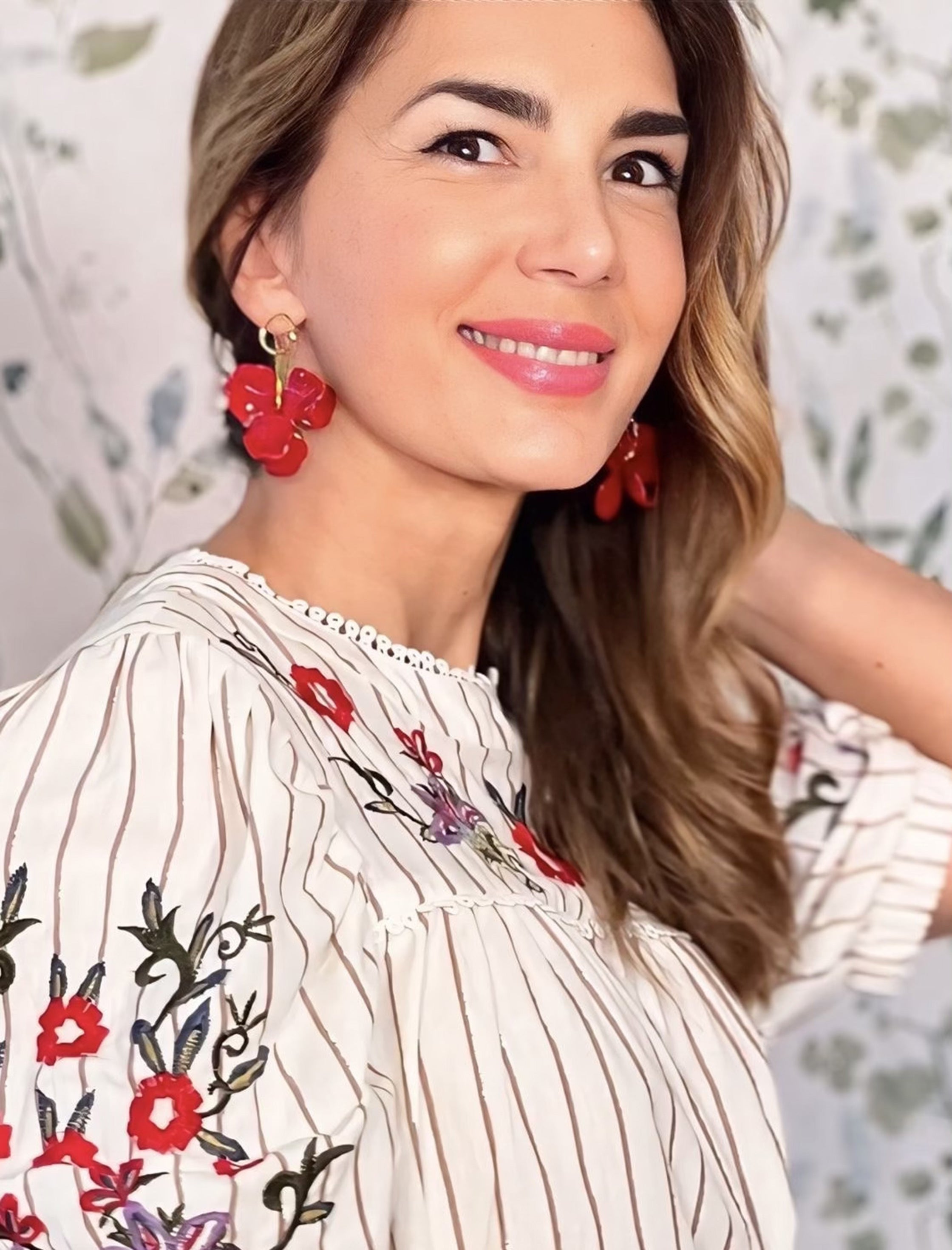 Pendientes mis amapolas | Nuria Cobo
