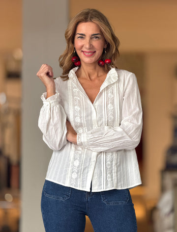 Rosetta Embroidered Shirt