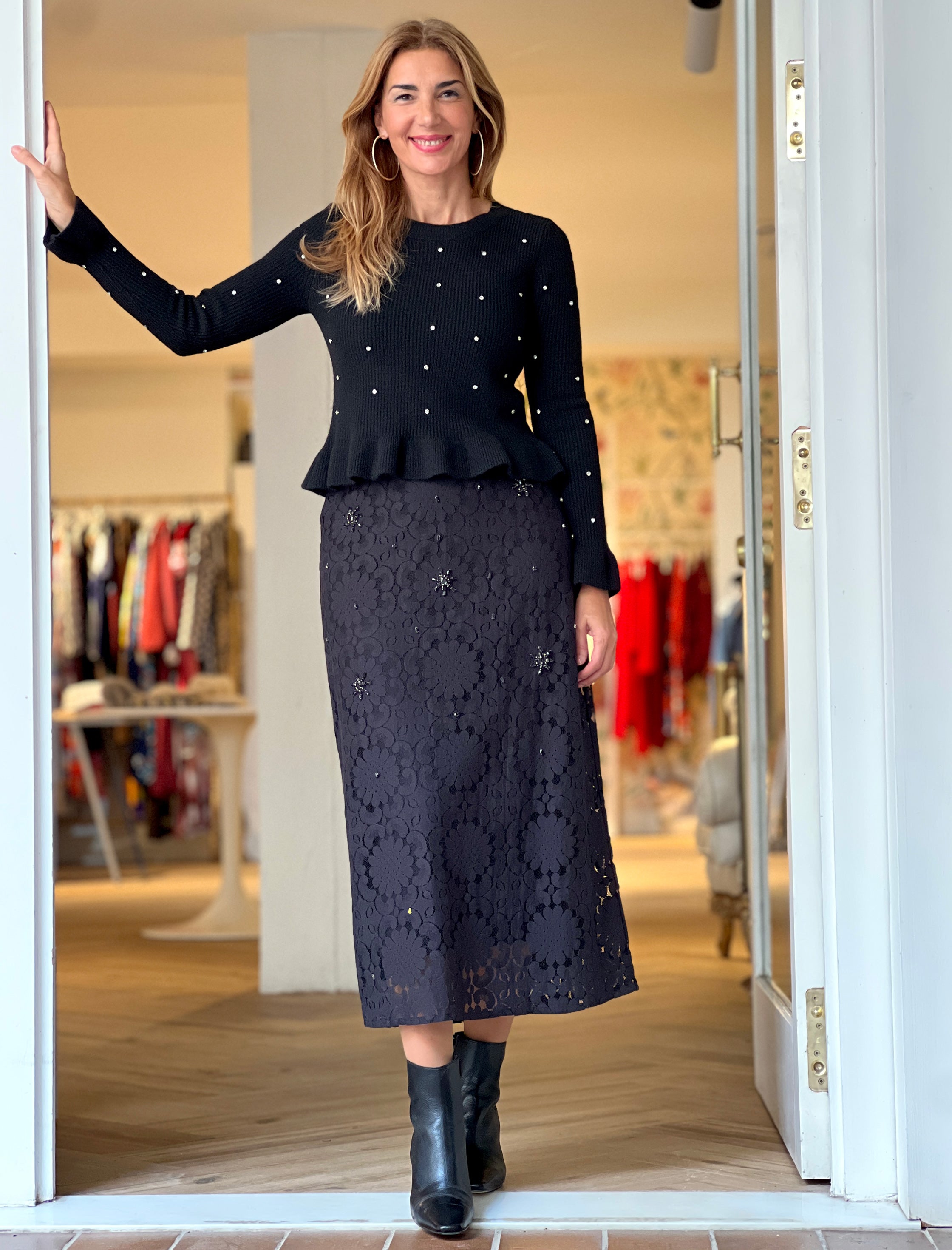 Jersey chic brillantes