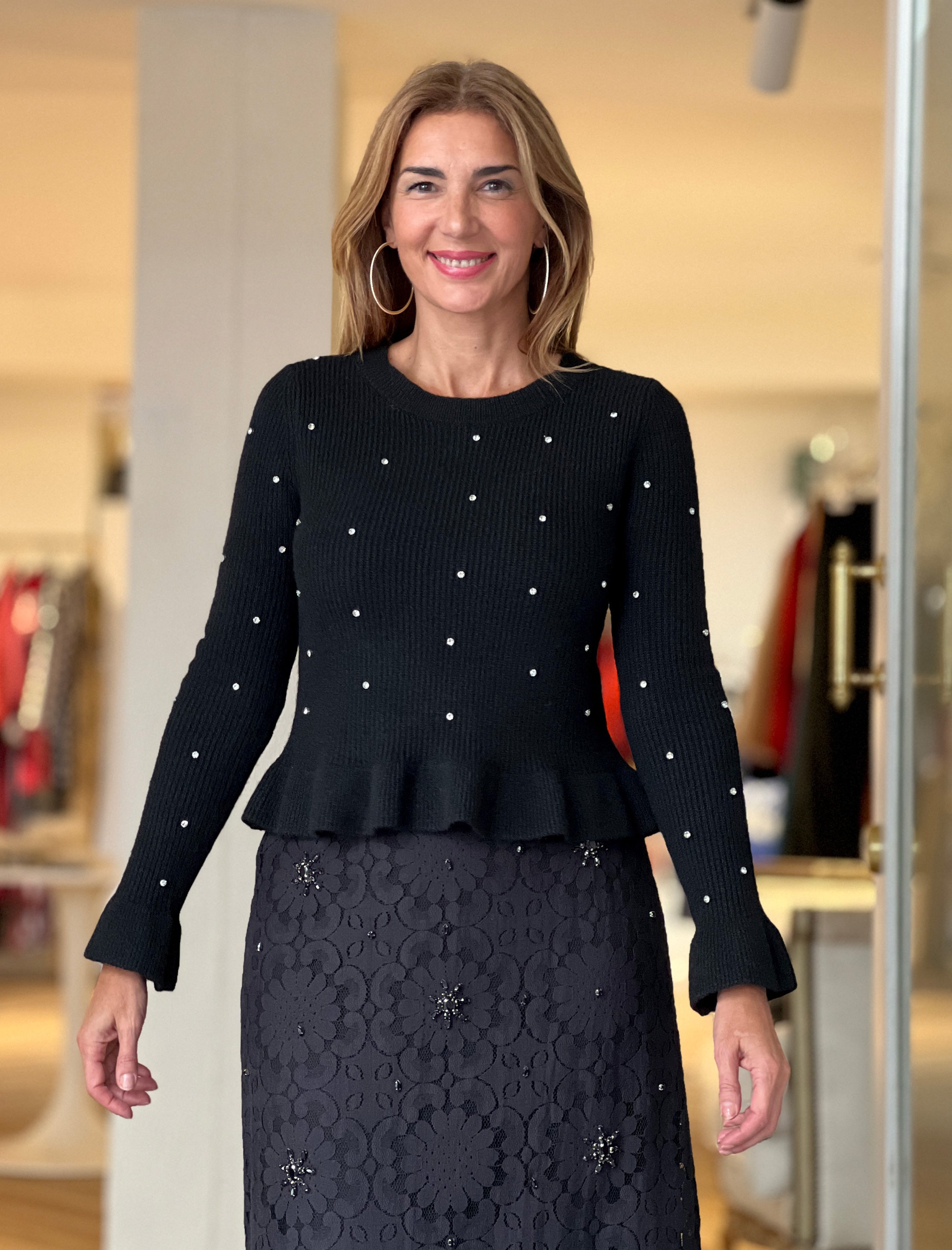 Jersey chic brillantes